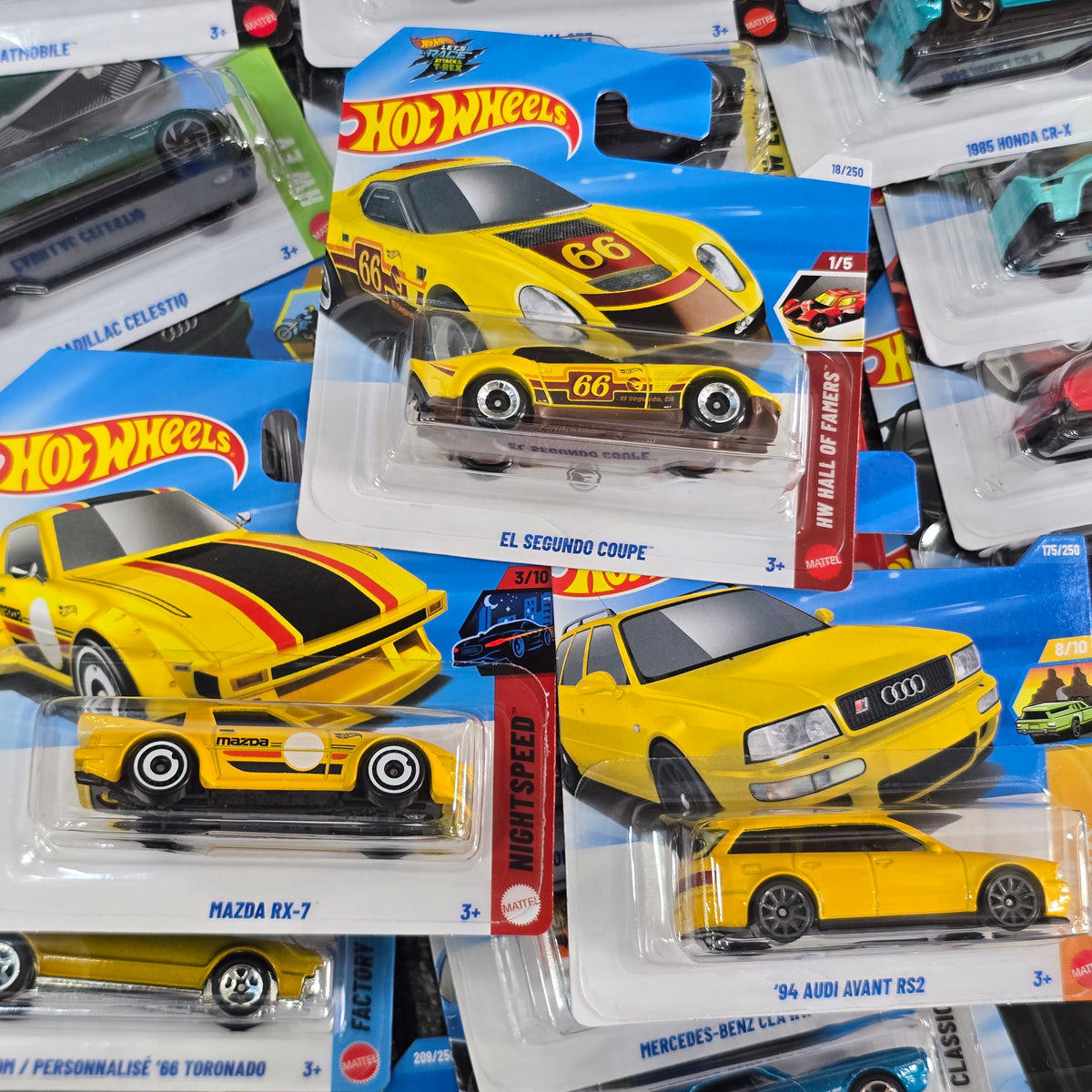 HOT WHEELS MAINLINE CASE A 2027 36pcs SHORT CARD IN SEALED BOX