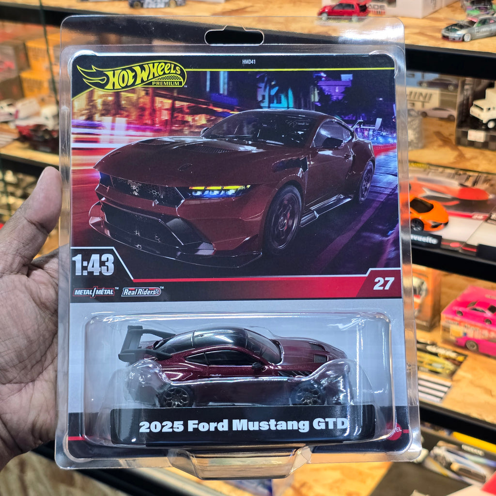 HOT WHEELS PREMIUM SCALE 1:43 2025 FORD MUSTANG GTD