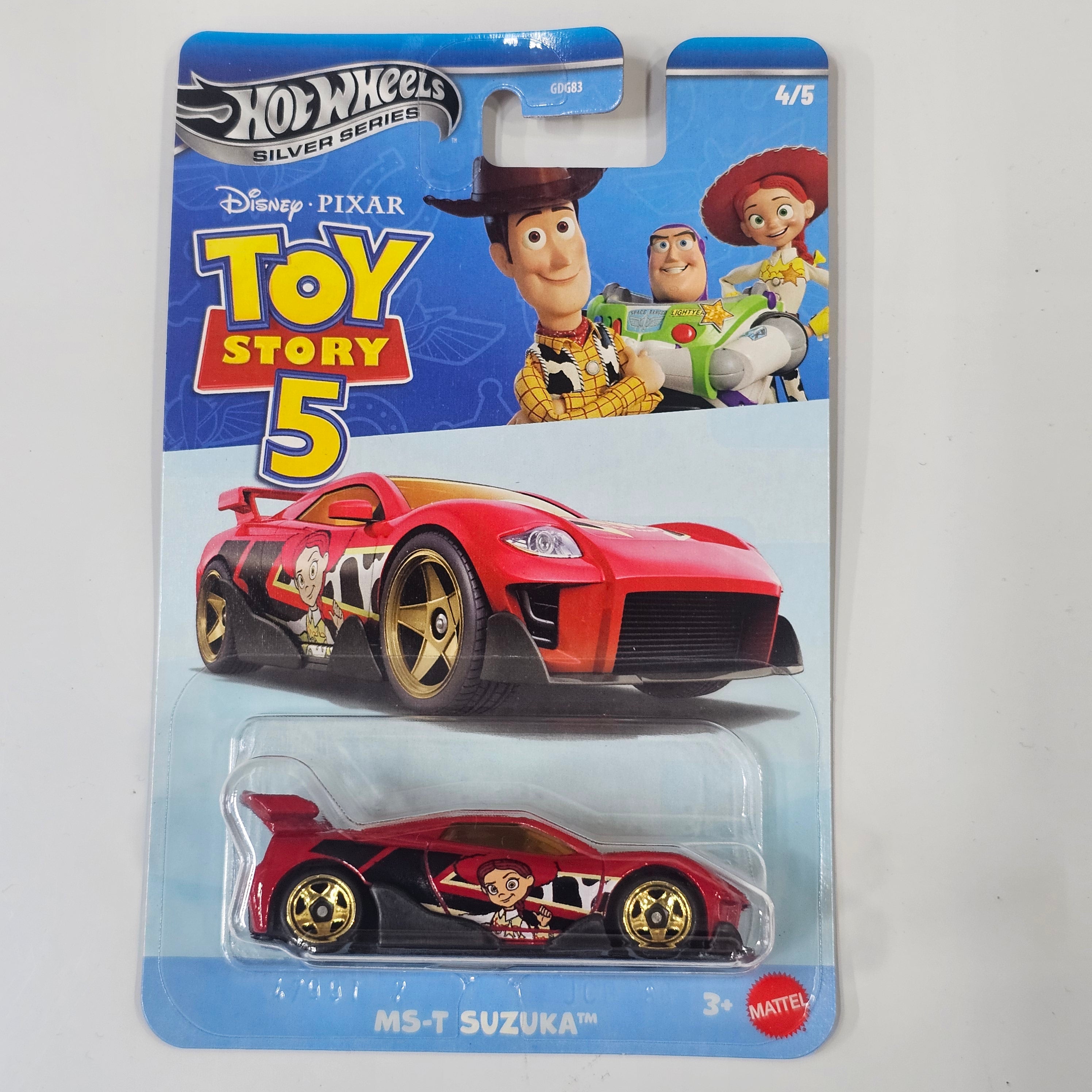 2026 HOT WHEELS EXCLUSIVE SILVER SERIES TOY STORY 5 COMPLETE SET OF 5PCS
