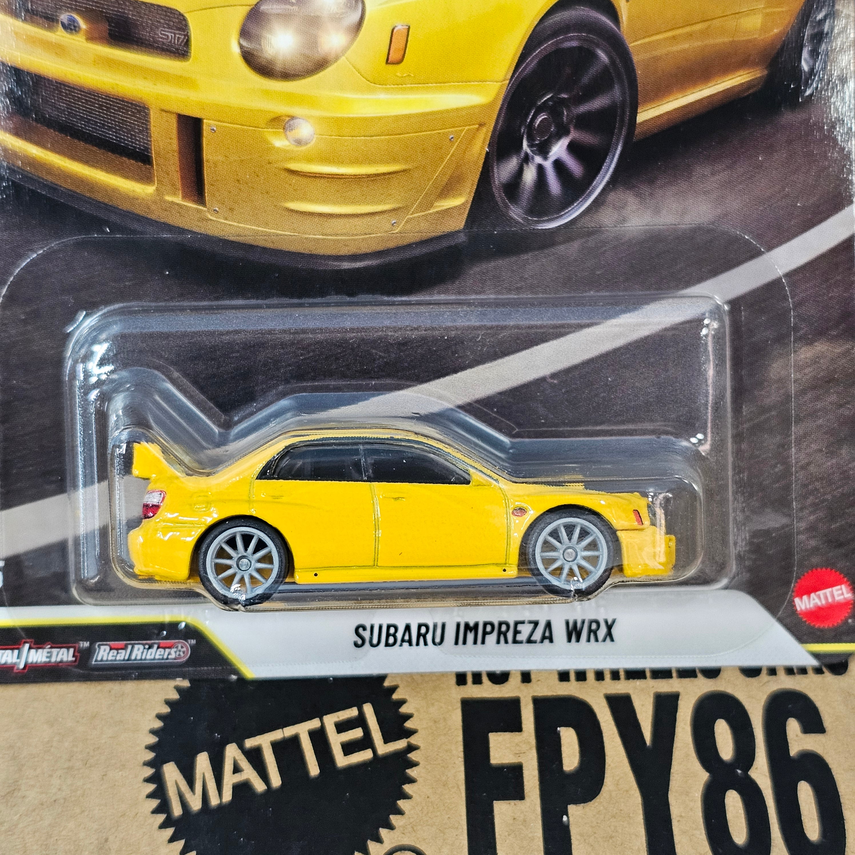 HOT WHEELS PREMIUM SUBARU IMPREZA WRX THRILL CLIMBERS