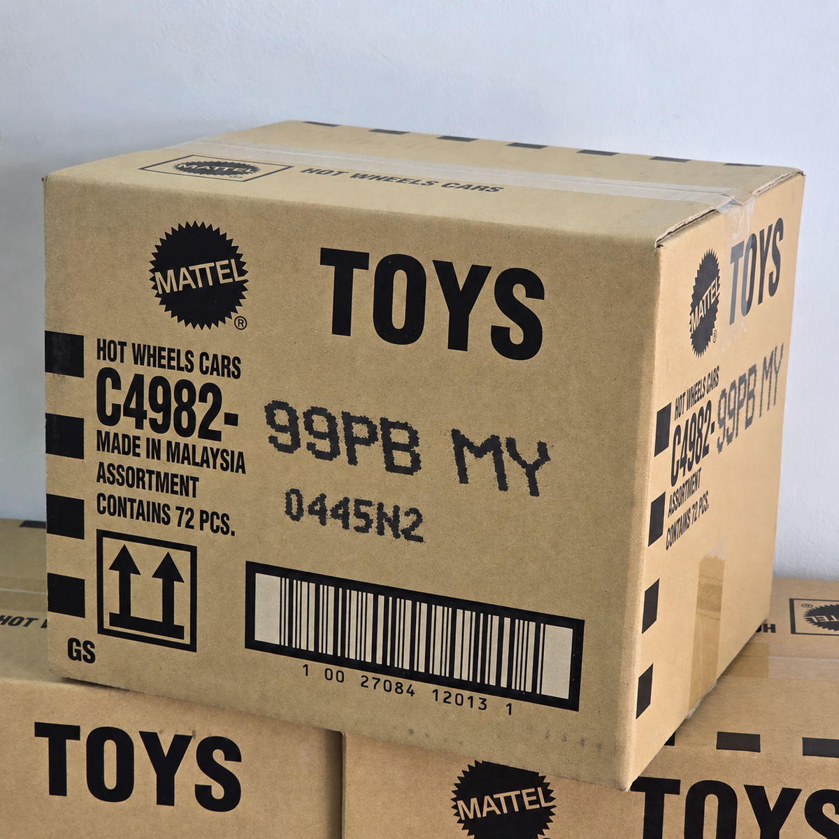 HOT WHEELS MAINLINE CASE B 2027 72pcs IN SEALED BOX