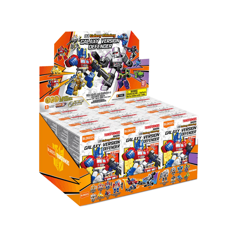 COMPLETE SEALED CASE BLOKEES GVD01 FIGURES | TRANSFORMERS DEFENDER VERSION 01 FULL SET 12 BOX IN CASE