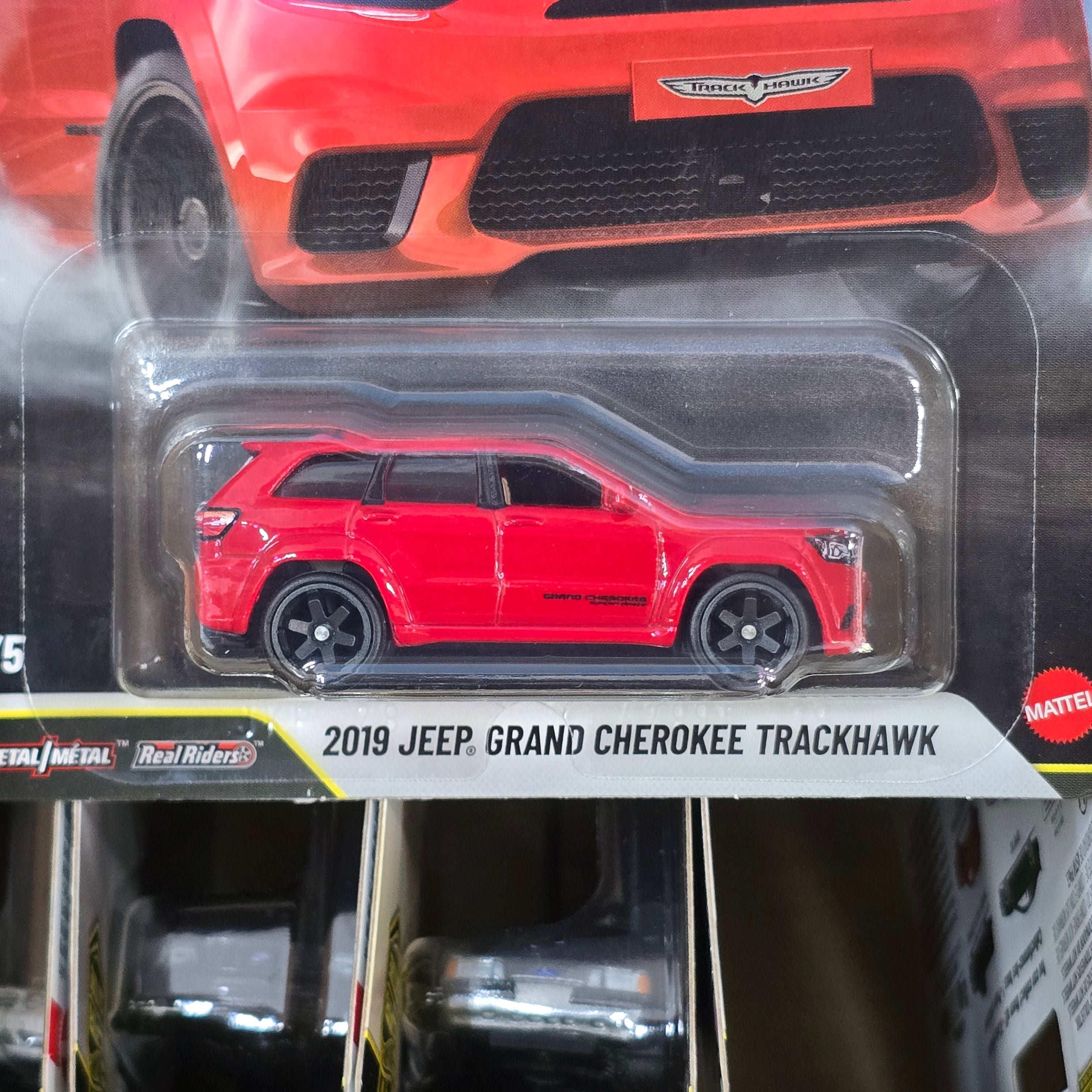HOT WHEELS PREMIUM 2018 JEEP GRAND CHEROKEE TRACKHAWK POWER TRIP SERIES