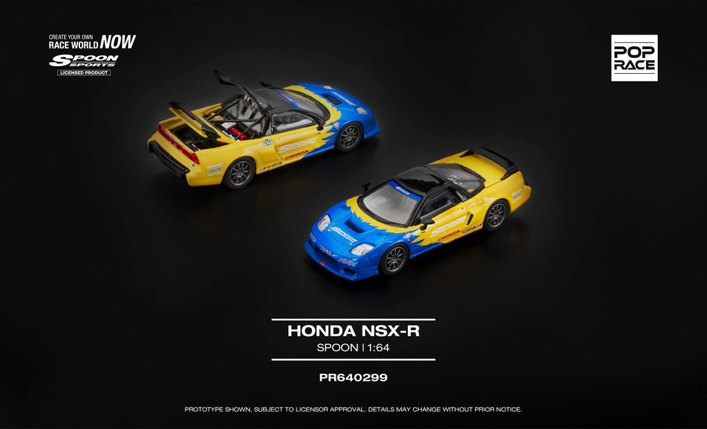 [PRE ORDER] POP RACE HONDA NSX-R - SPOON CODE PR640299