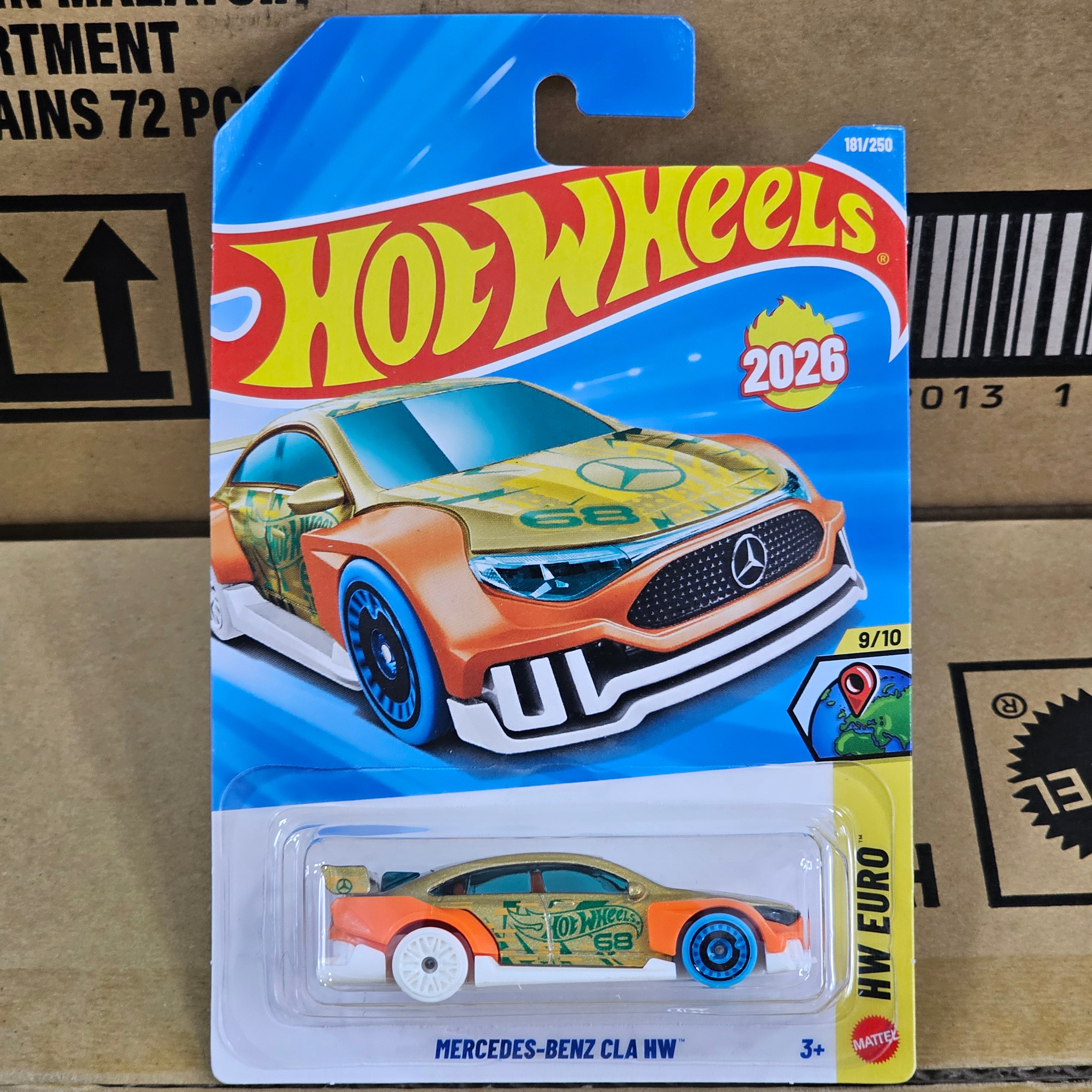 HOT WHEELS MERCEDES-BENZ CLA HW CASE Q 2026 MAINLINE