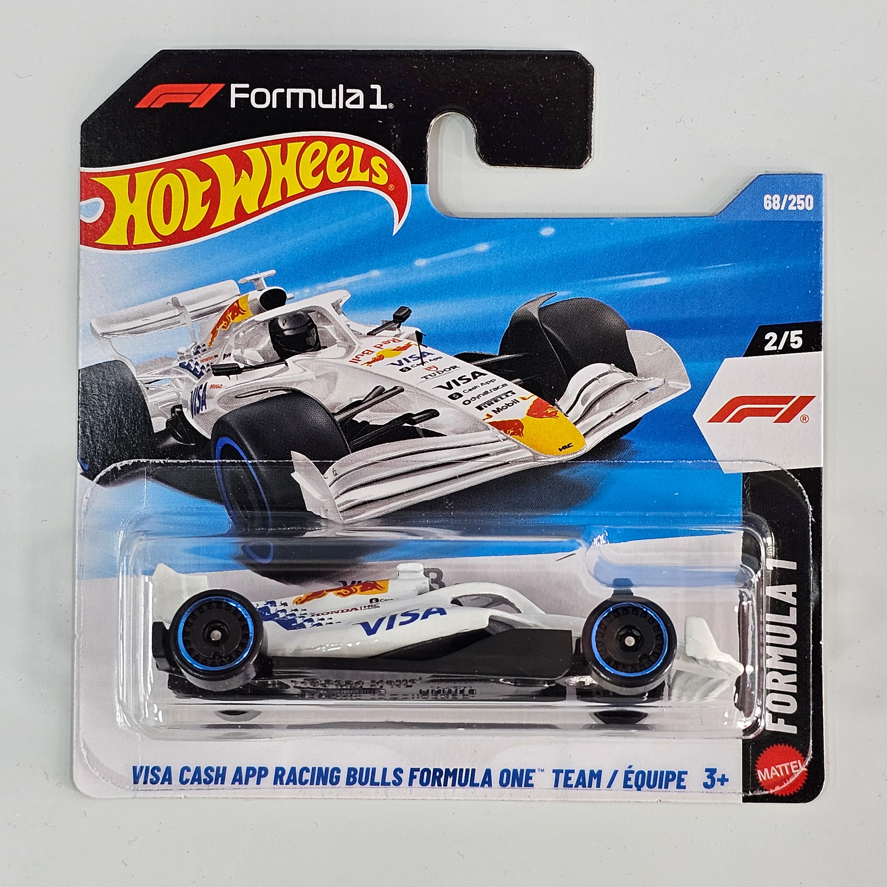 HOT WHEELS VISA CASH APP RACING BULLS FORMULA ONE TEAM ÉQUIPE CASE D 2026 MAINLINE
