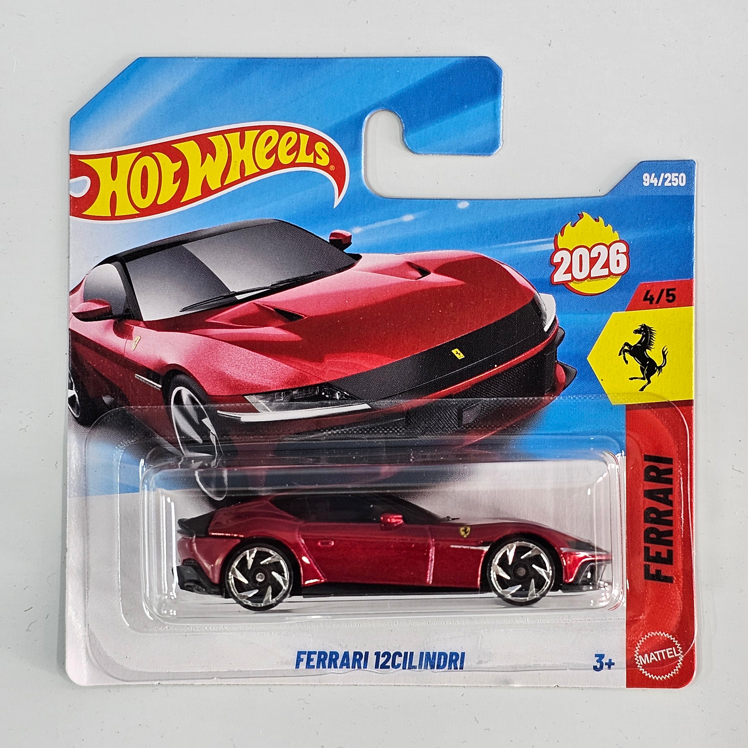 HOT WHEELS FERRARI 12CILINDRI CASE D 2026 MAINLINE
