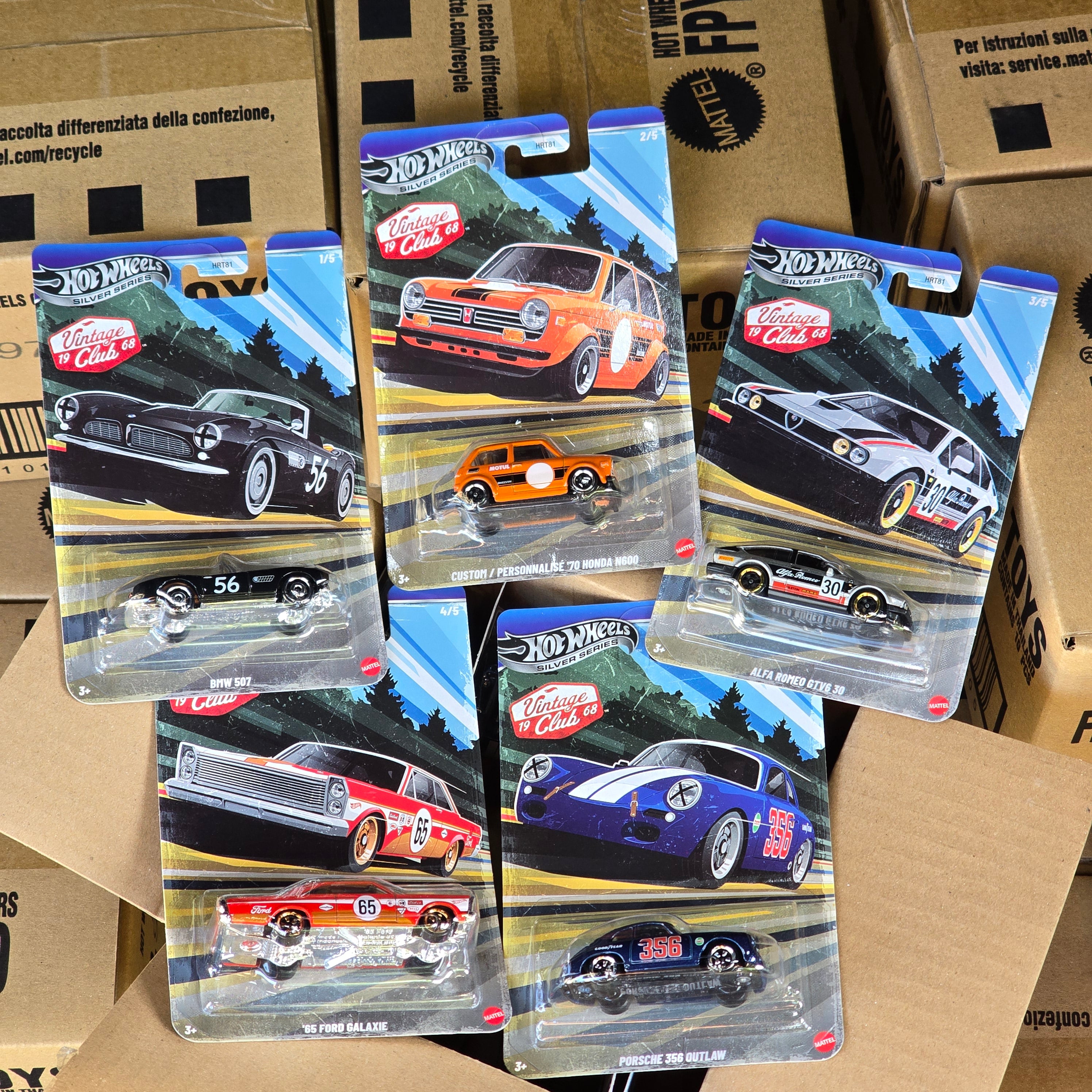 2026 HOT WHEELS EXCLUSIVE SILVER SERIES VINTAGE CLUB 1998