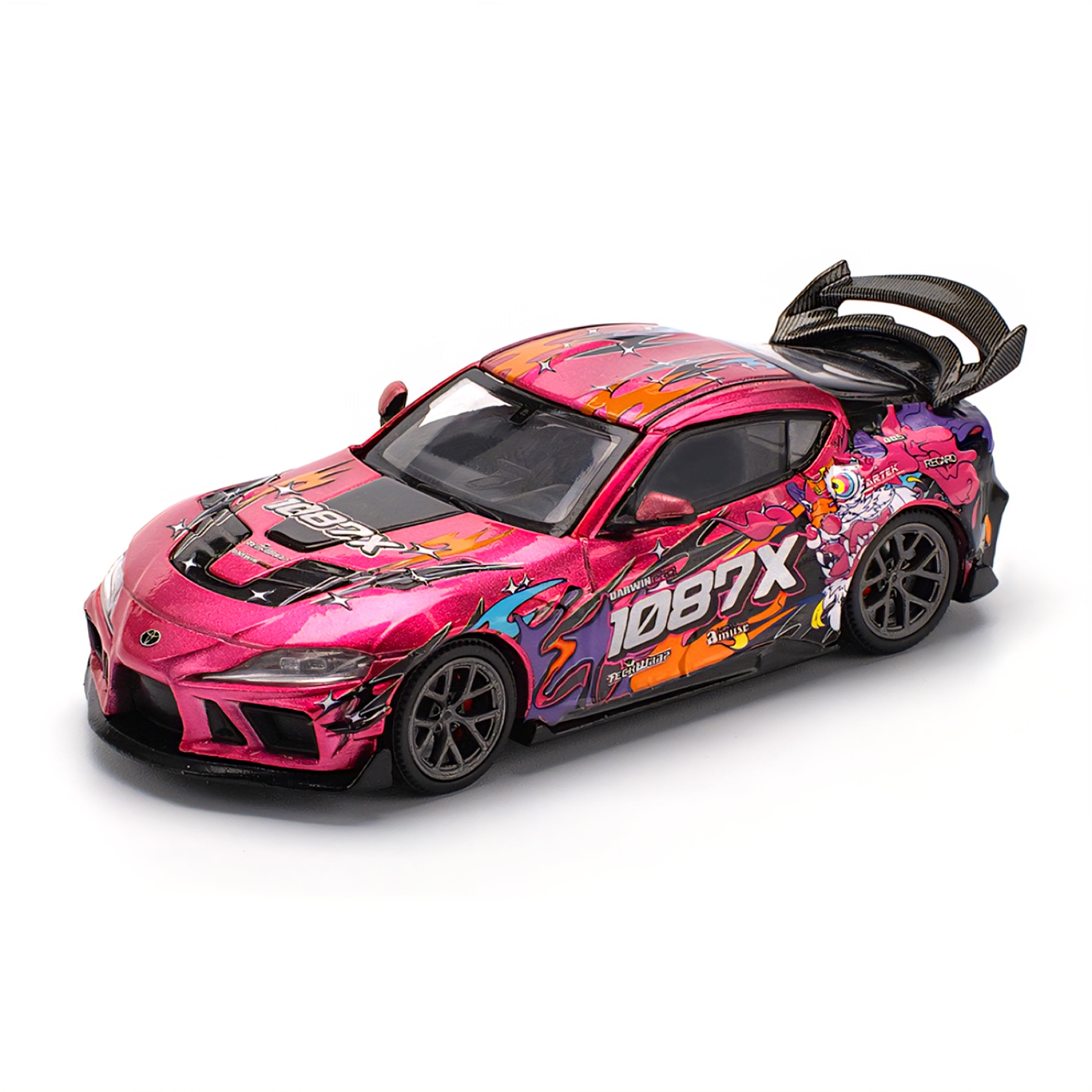 POP RACE 1/64 DARWIN PRO 66G WBK SUPRA (A90) - 1087X LION DANCE EDITION PINK 
SEALED BOX