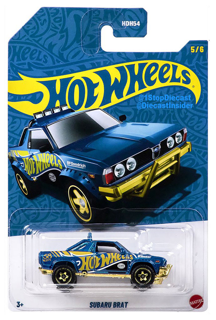 HOT WHEELS SILVER SERIES ANNIVERSARY BLUE AND GOLD CHROME PEARL SET OF 5PCS