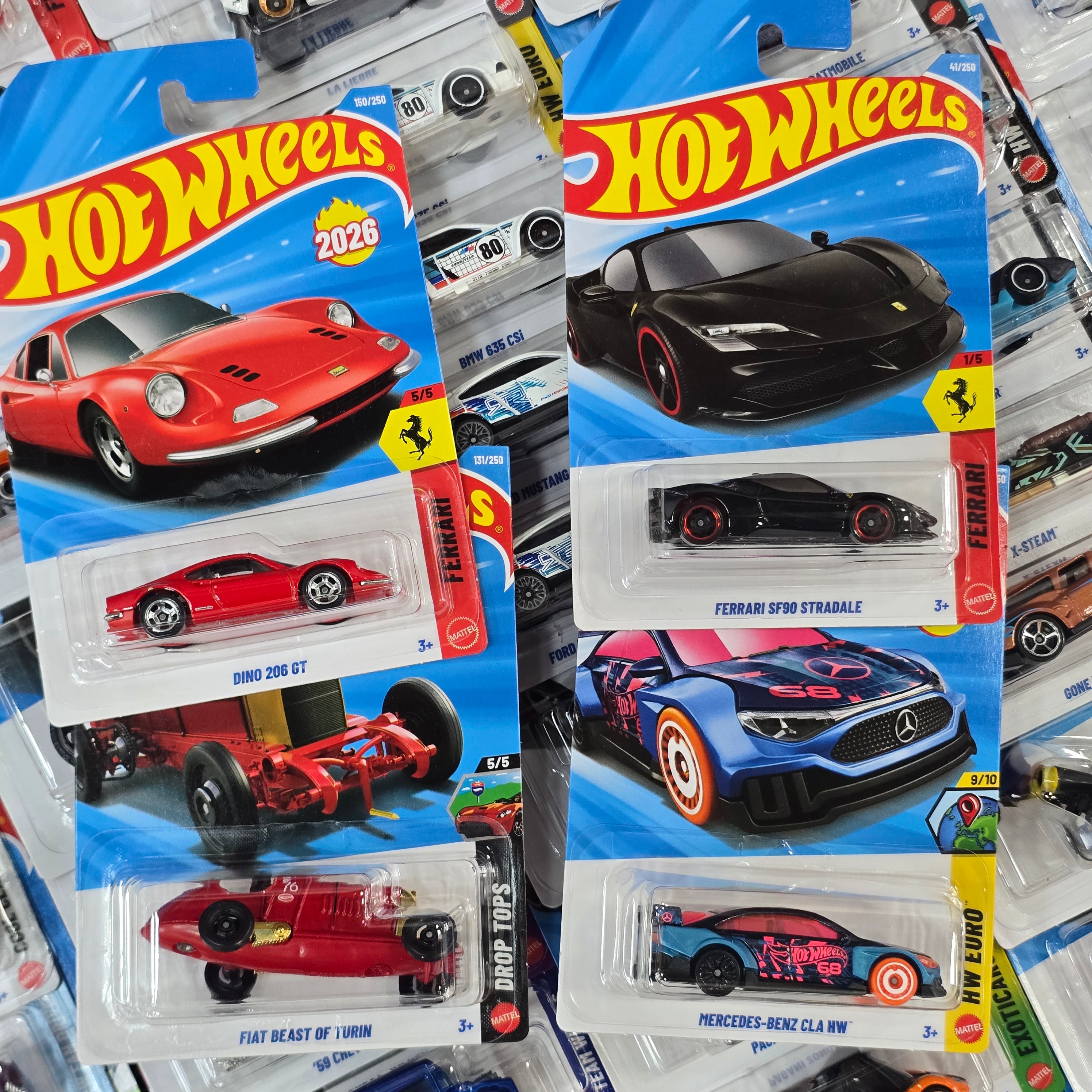 HOT WHEELS MAINLINE CASE H 2026 72pcs IN SEALED BOX
