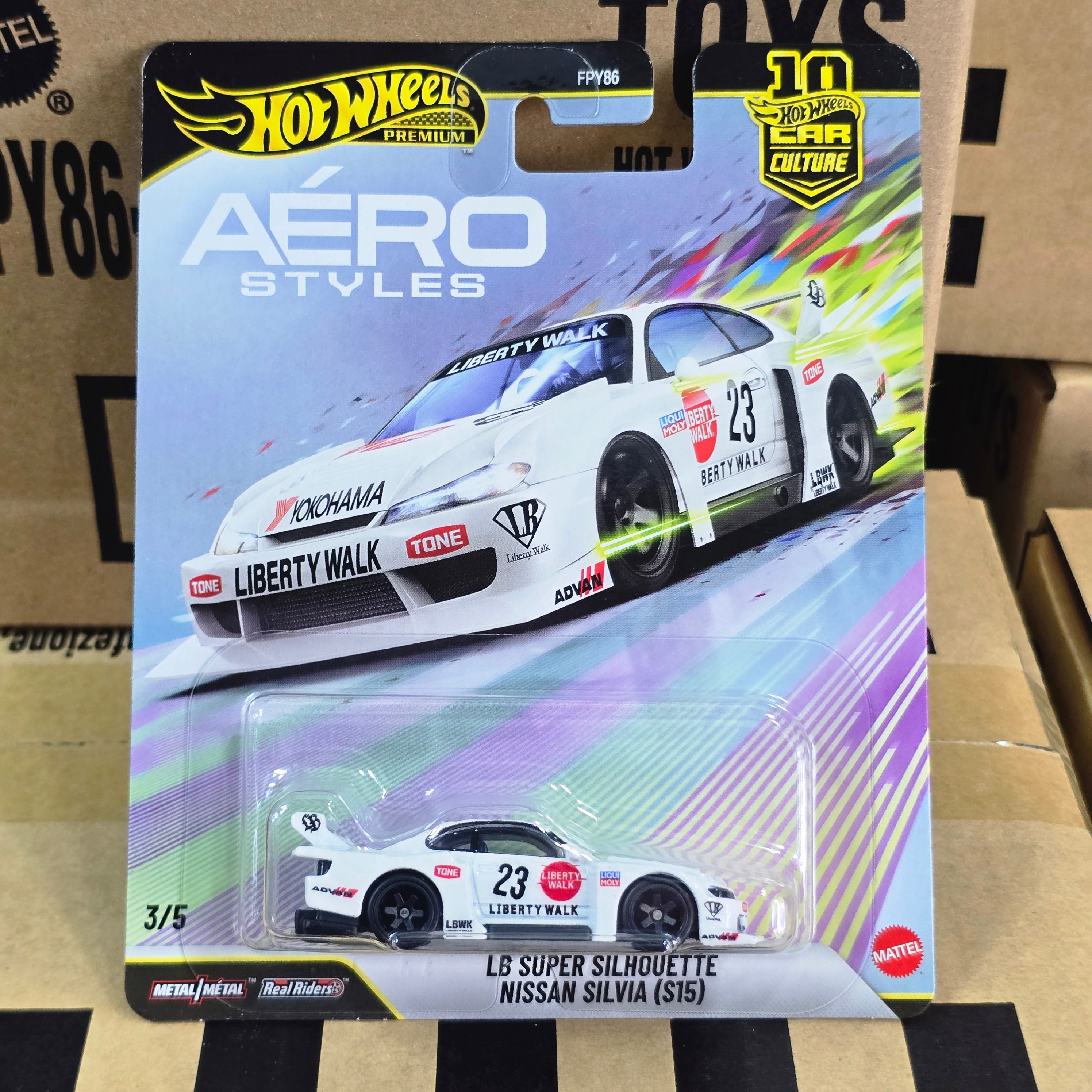 HOT WHEELS PREMIUM AERO STYLE COMPLETE SET OF 5PCS