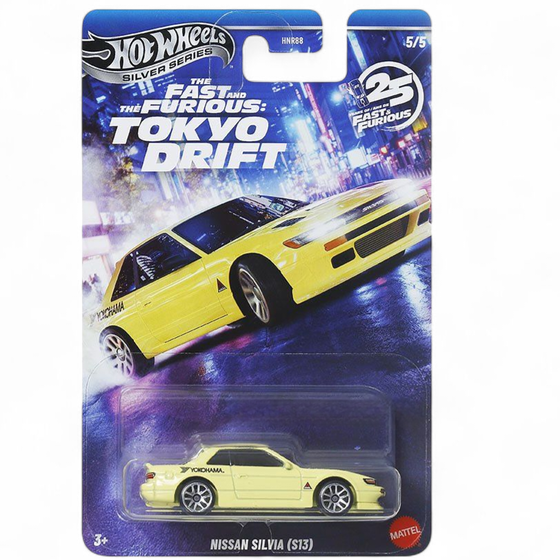 2026 HOT WHEELS EXCLUSIVE SILVER SERIES FAST AND FURIOUS TOKYO DRIFT