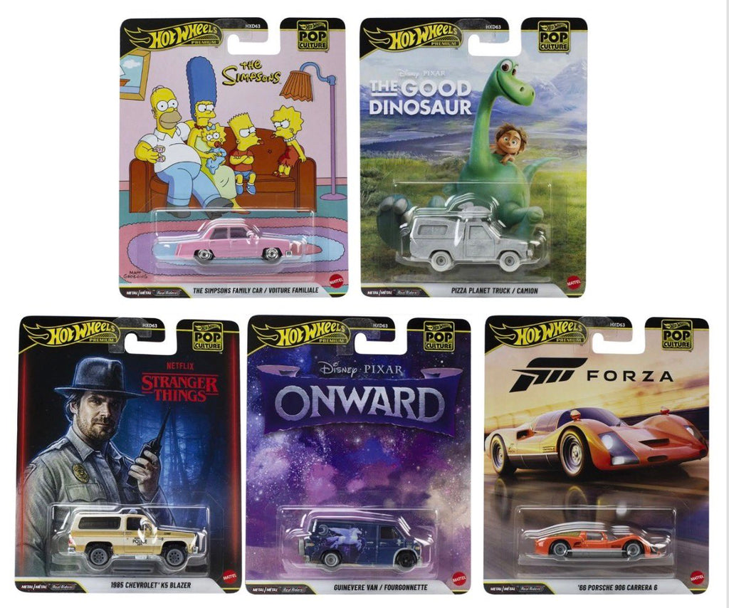HOT WHEELS PREMIUM POP CULTURE 2026 DASH S COMPLETE SET 5PCS (HXD63)
