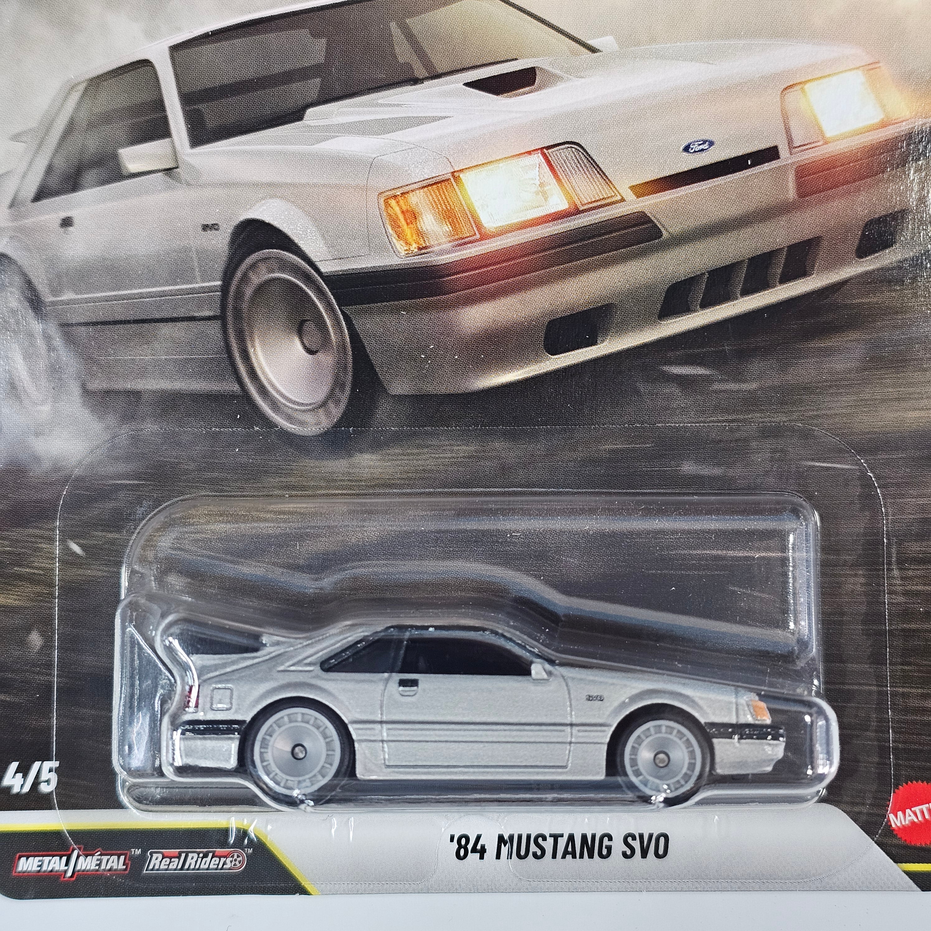 HOT WHEELS PREMIUM 85 MUSTANG SVO POWER TRIP SERIES
