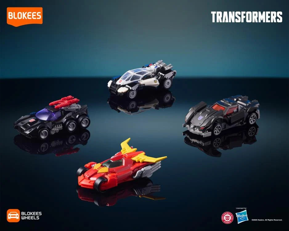 BLOKEES TRANSFORMERS WHEELS C01 ROLL OUT COMPLETE SET BOX OF 12 MODELS