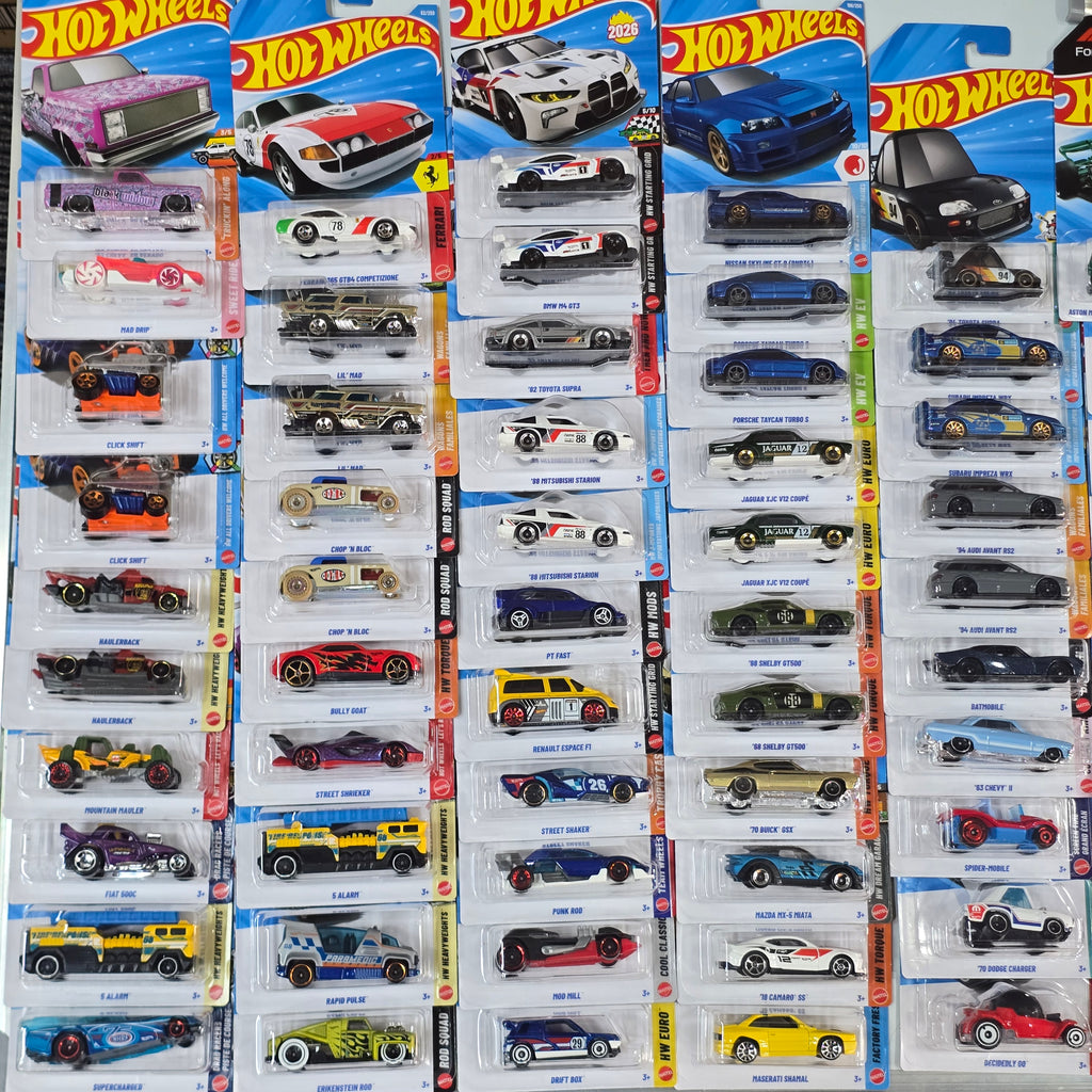 HOT WHEELS MAINLINE CASE K 2026 72pcs IN SEALED BOX