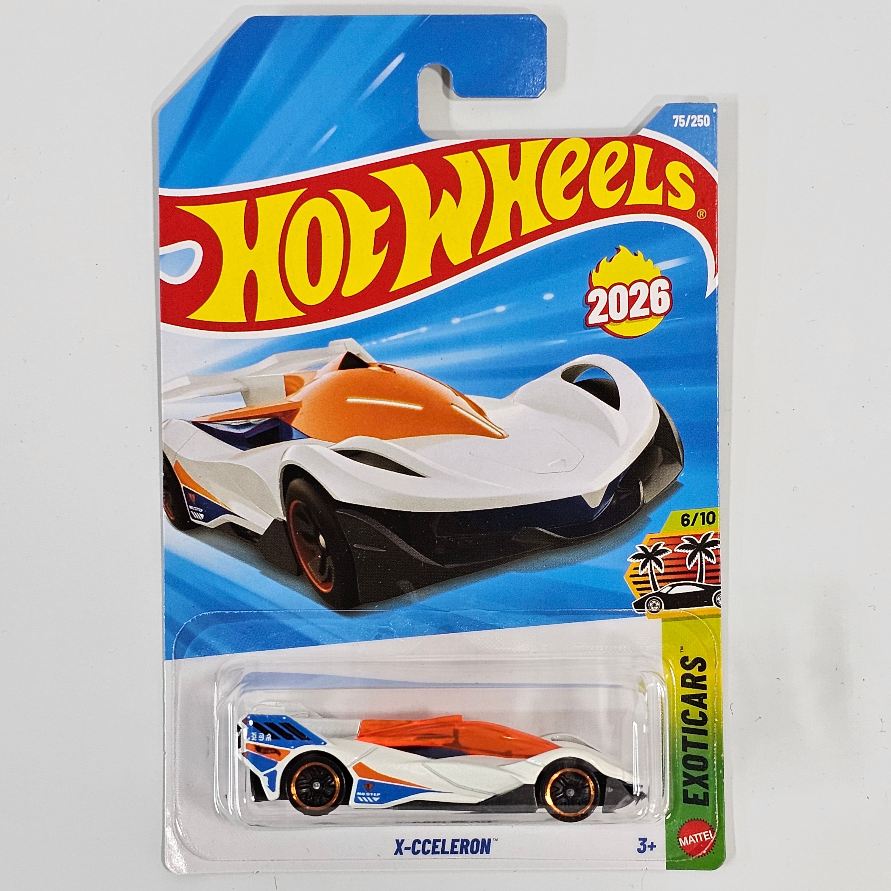 HOT WHEELS X-CCELERON CASE D 2026 MAINLINE
