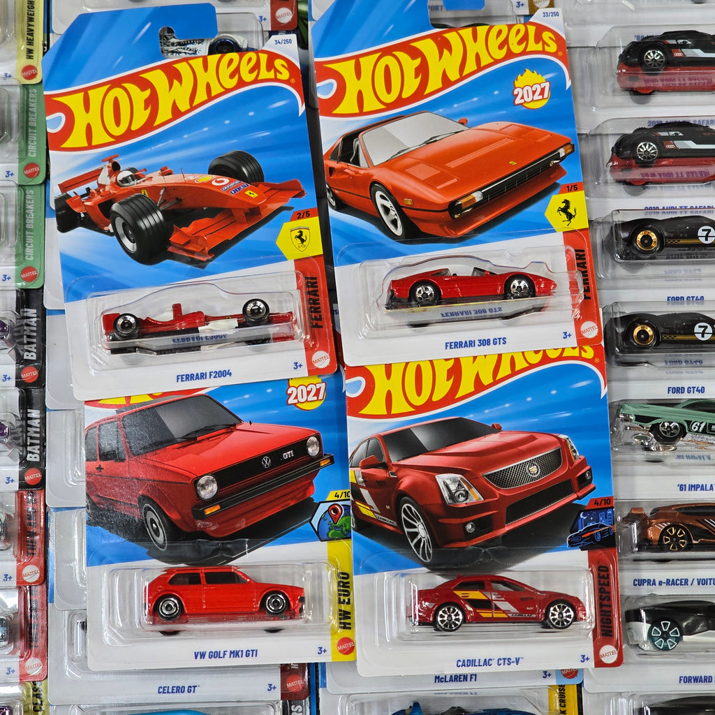 HOT WHEELS MAINLINE CASE B 2027 72pcs IN SEALED BOX