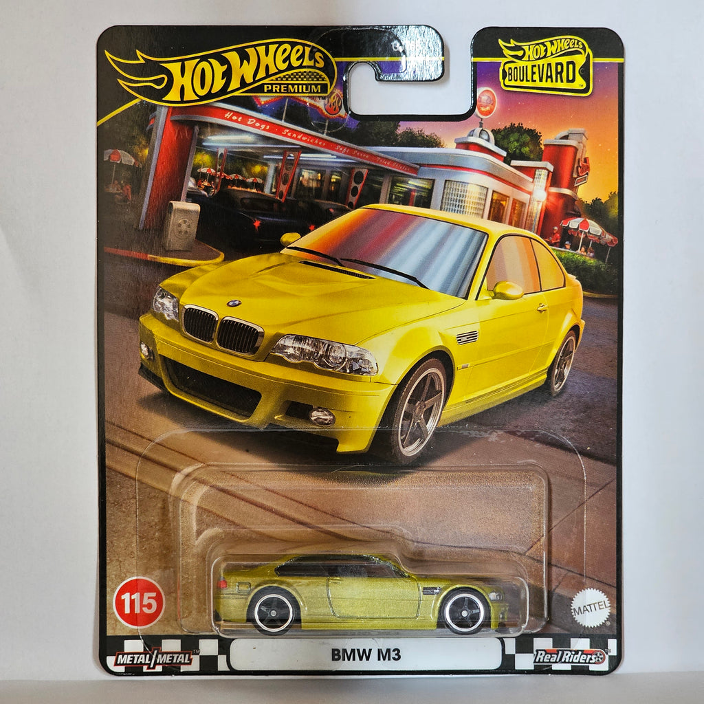 HOT WHEELS PREMIUM BMW M3 2024 BOULEVARD 115 MIX 5