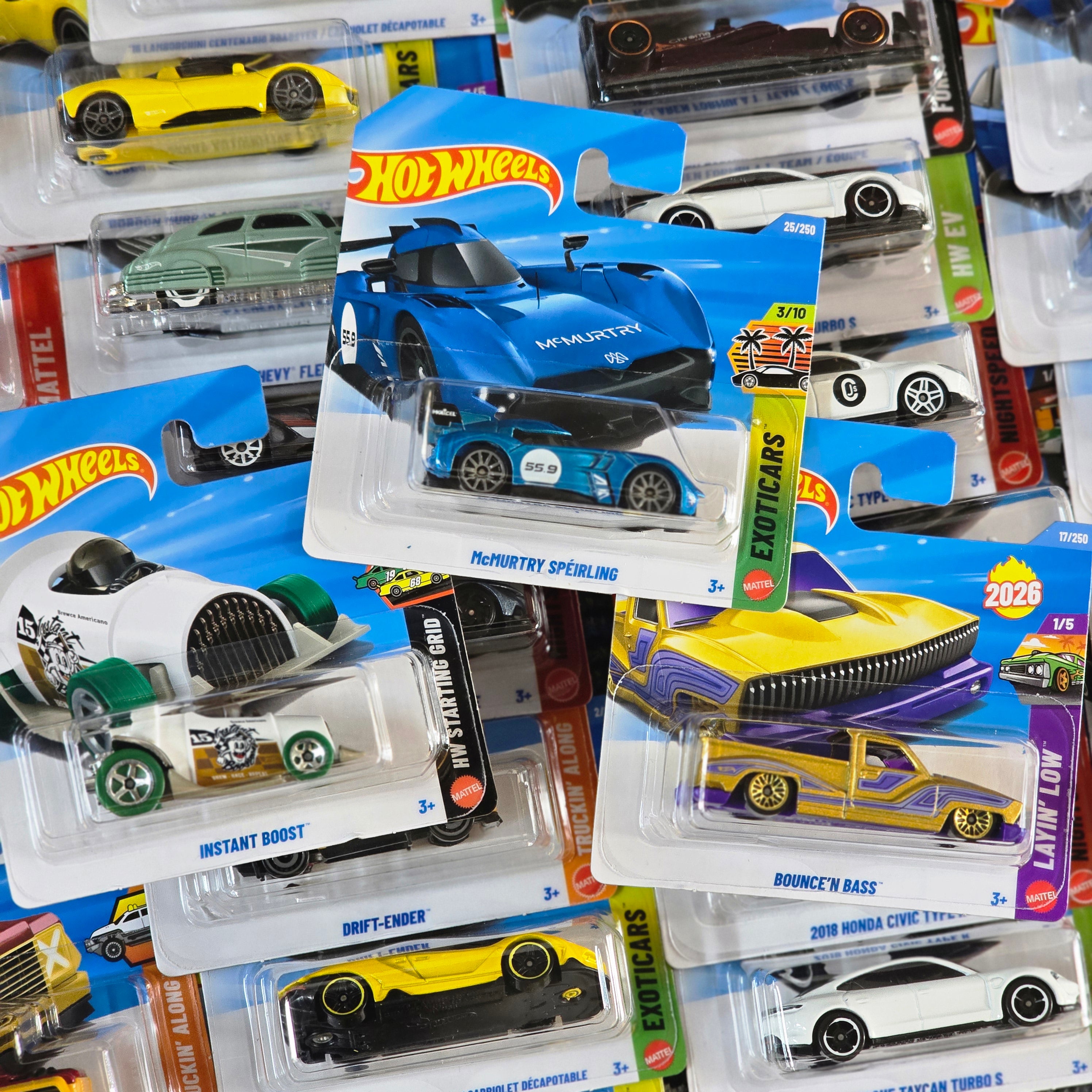 HOT WHEELS MAINLINE CASE B 2026 36pcs IN SEALED BOX