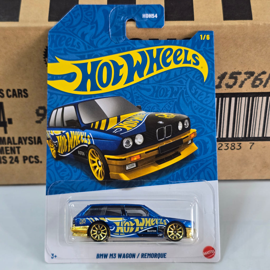 HOT WHEELS 2026 58th ANNIVERSARY BLUE AND GOLD CHROME PEARL COMPLETE SET DASH K