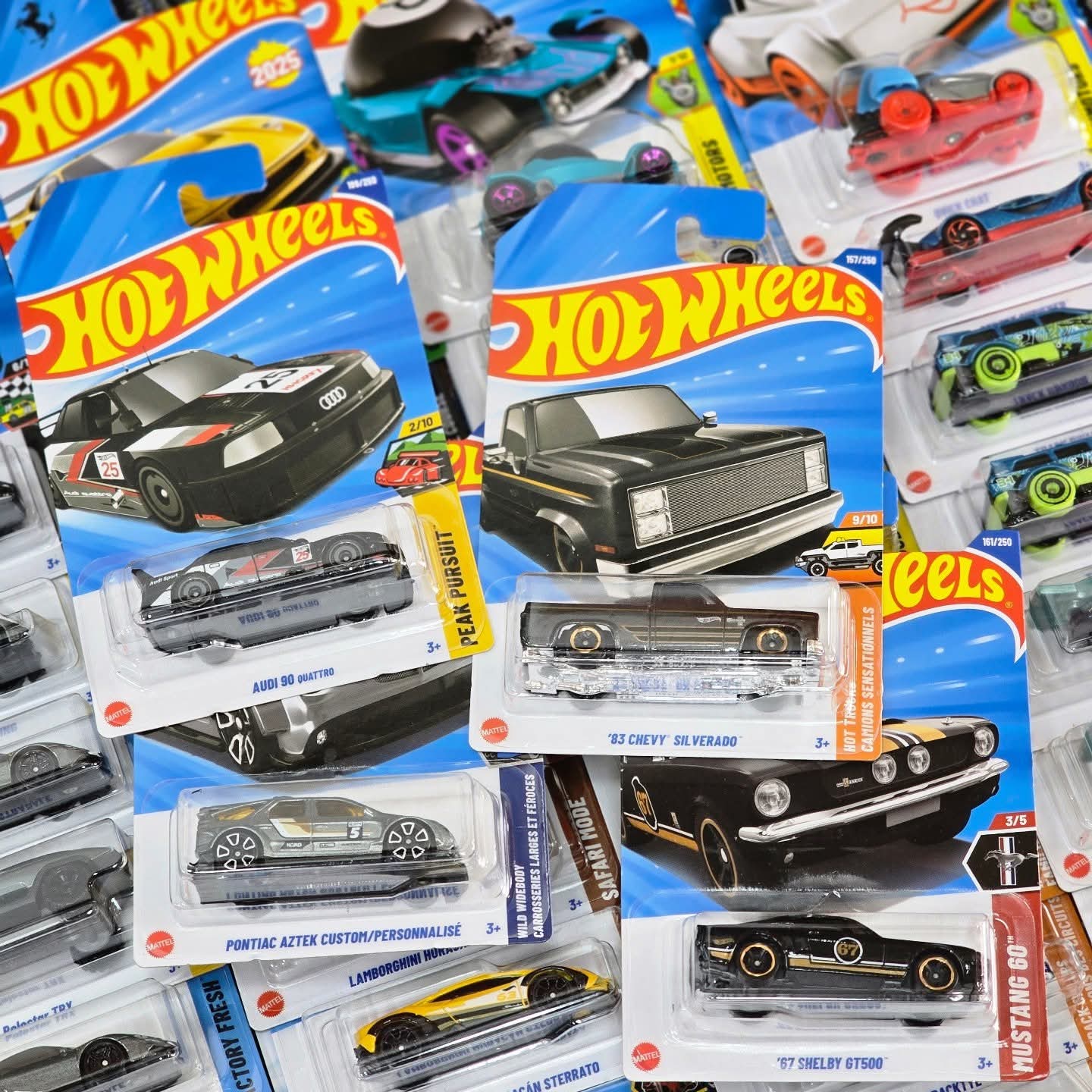 HOT WHEELS MAINLINE CASE Q 2025 72pcs IN SEALED BOX