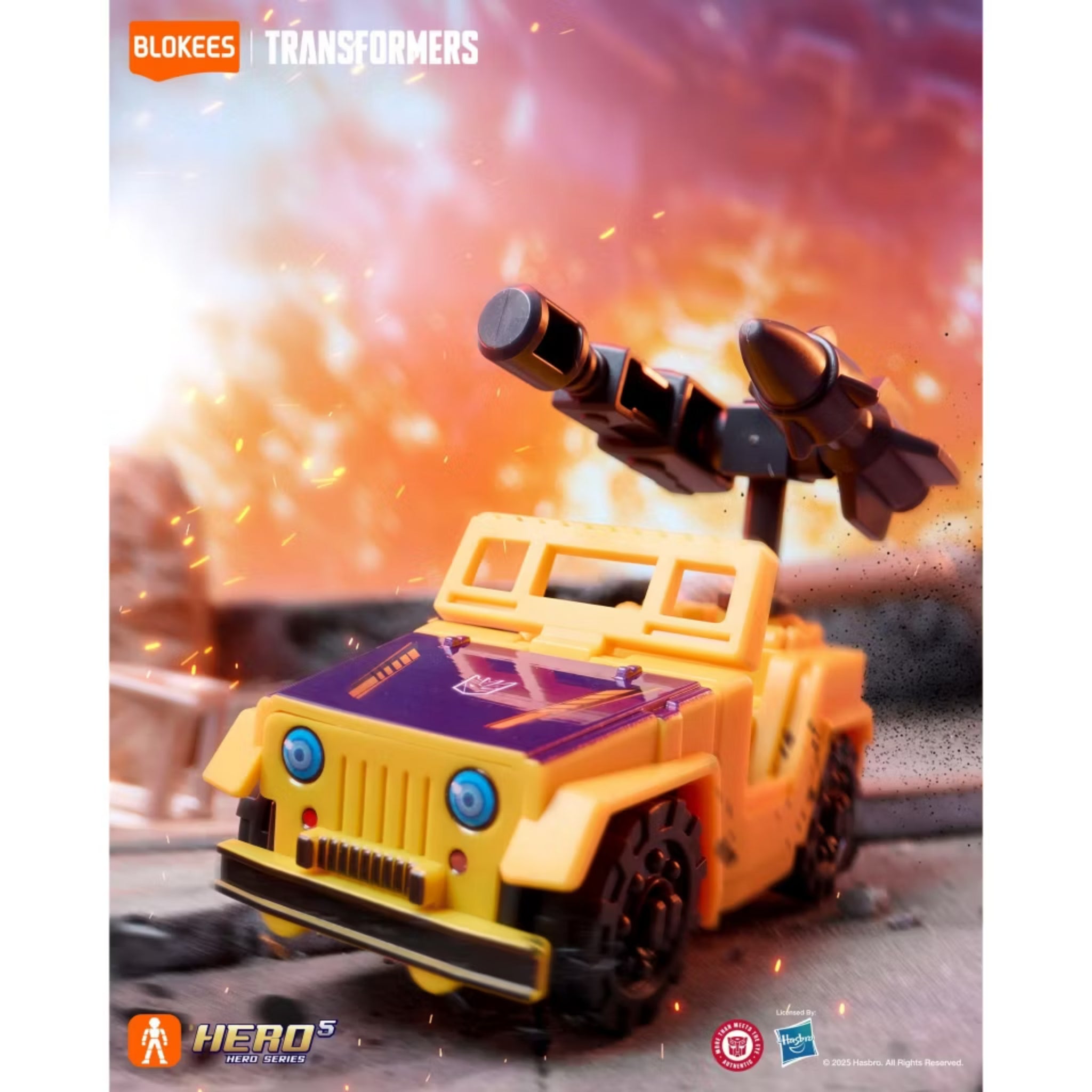 Blokees Transformers Defender Version 05 Traitor to Tyranny