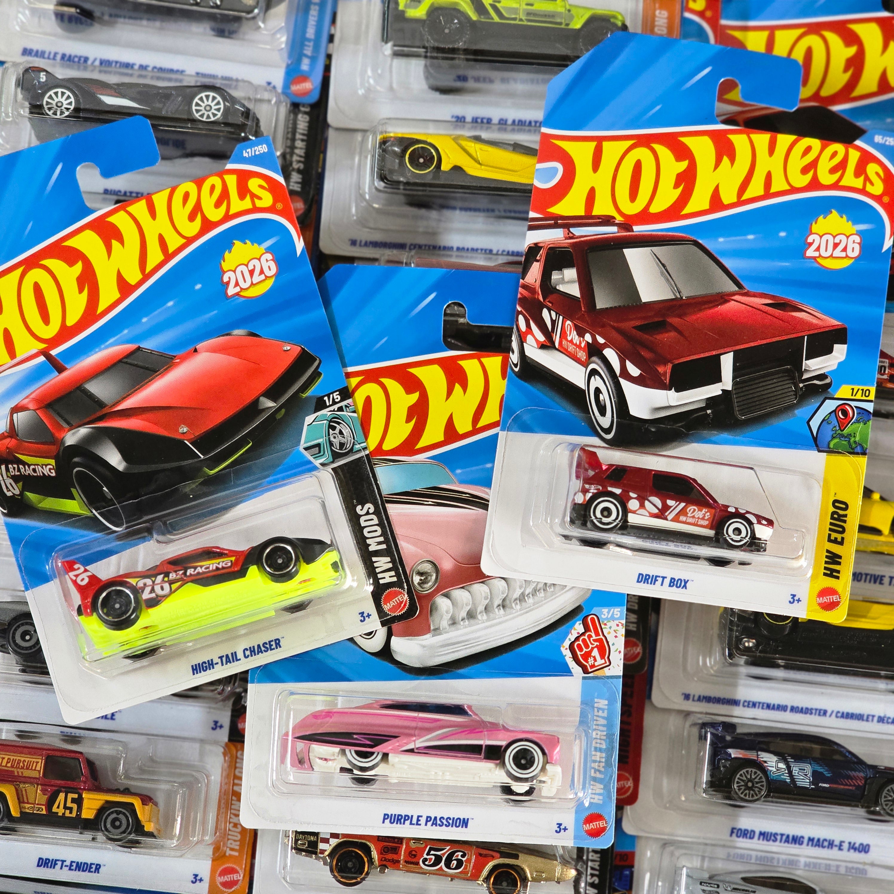 HOT WHEELS MAINLINE CASE B 2026 72pcs IN SEALED BOX