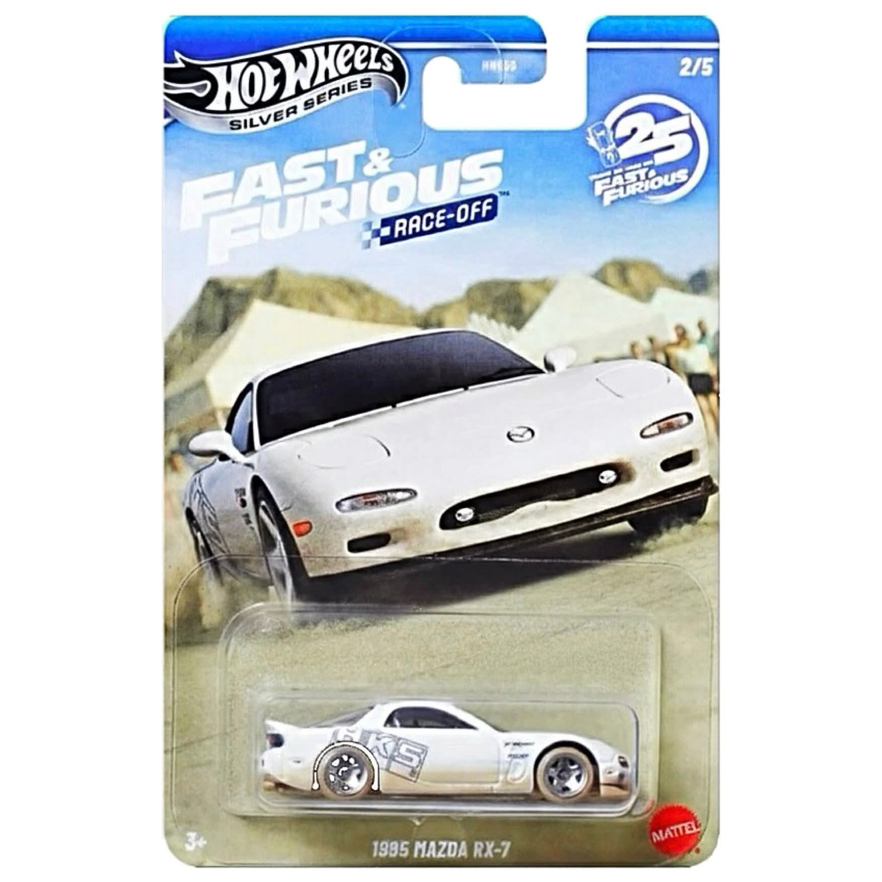 [PRE ORDER] HOT WHEELS EXCLUSIVE SILVER SERIES FAST AND FURIOUS RACE OFF 2026 COMPLETE SET 5PCS