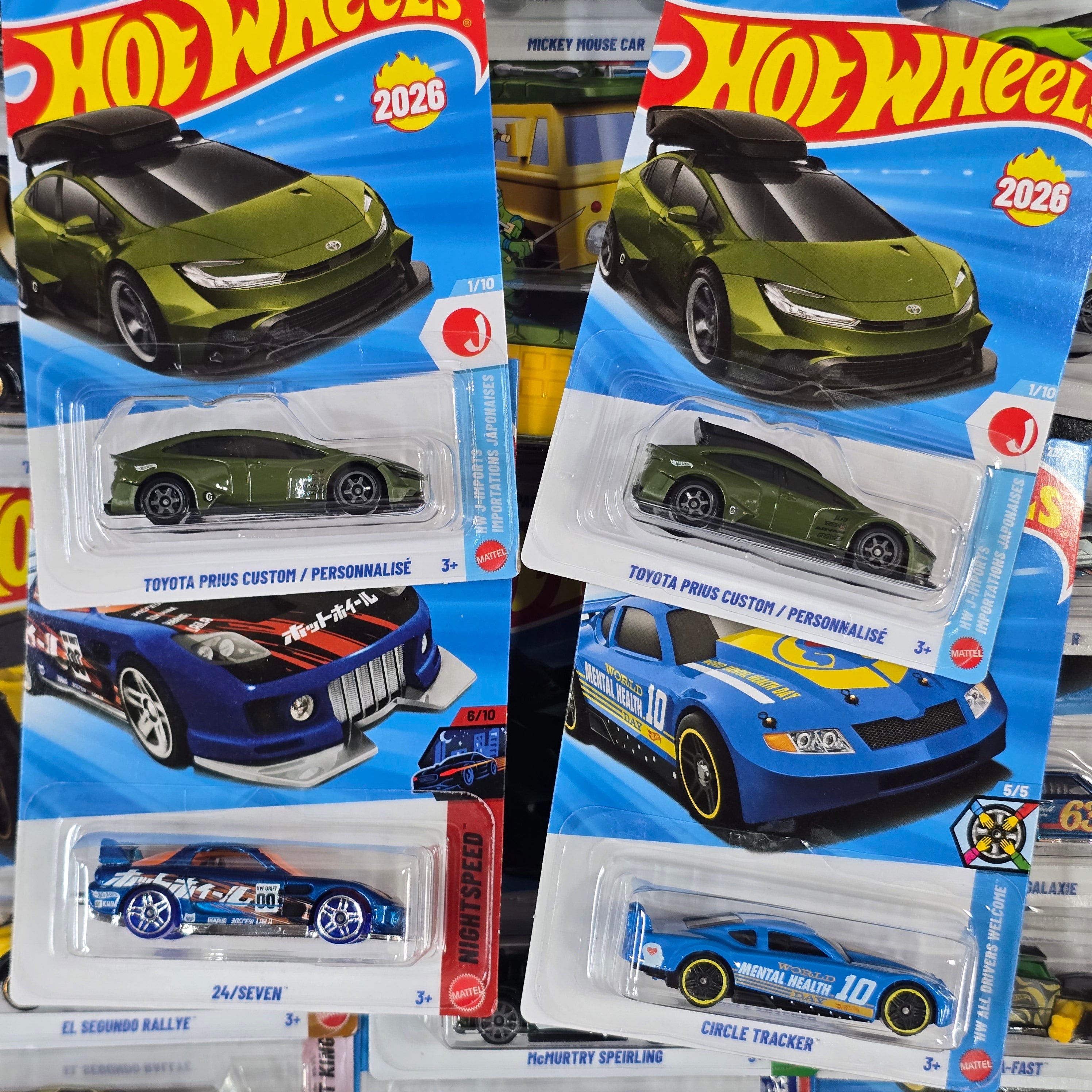 HOT WHEELS MAINLINE CASE N 2026 72pcs IN SEALED BOX