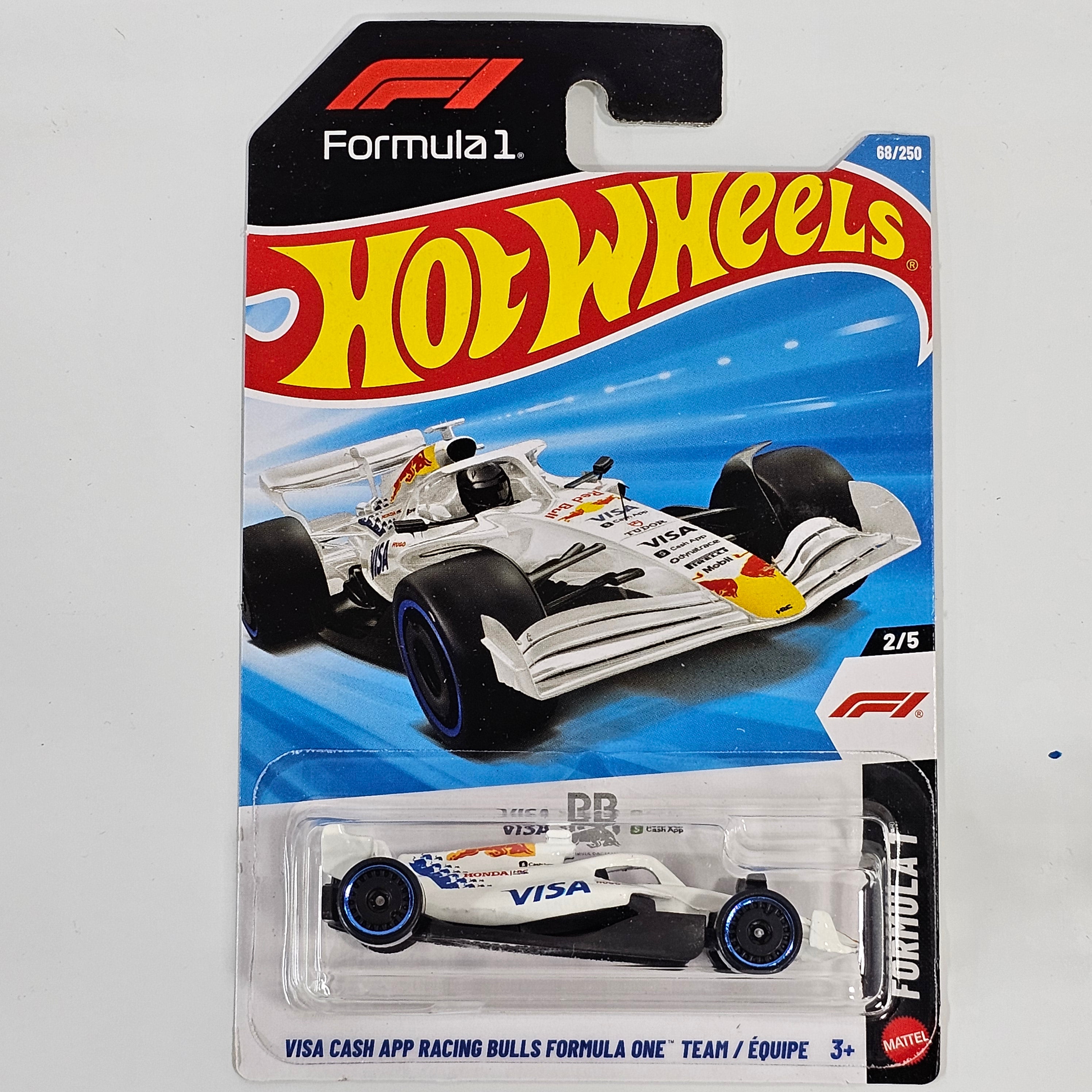 HOT WHEELS VISA CASH APP RACING BULLS FORMULA ONE TEAM ÉQUIPE CASE D 2026 MAINLINE
