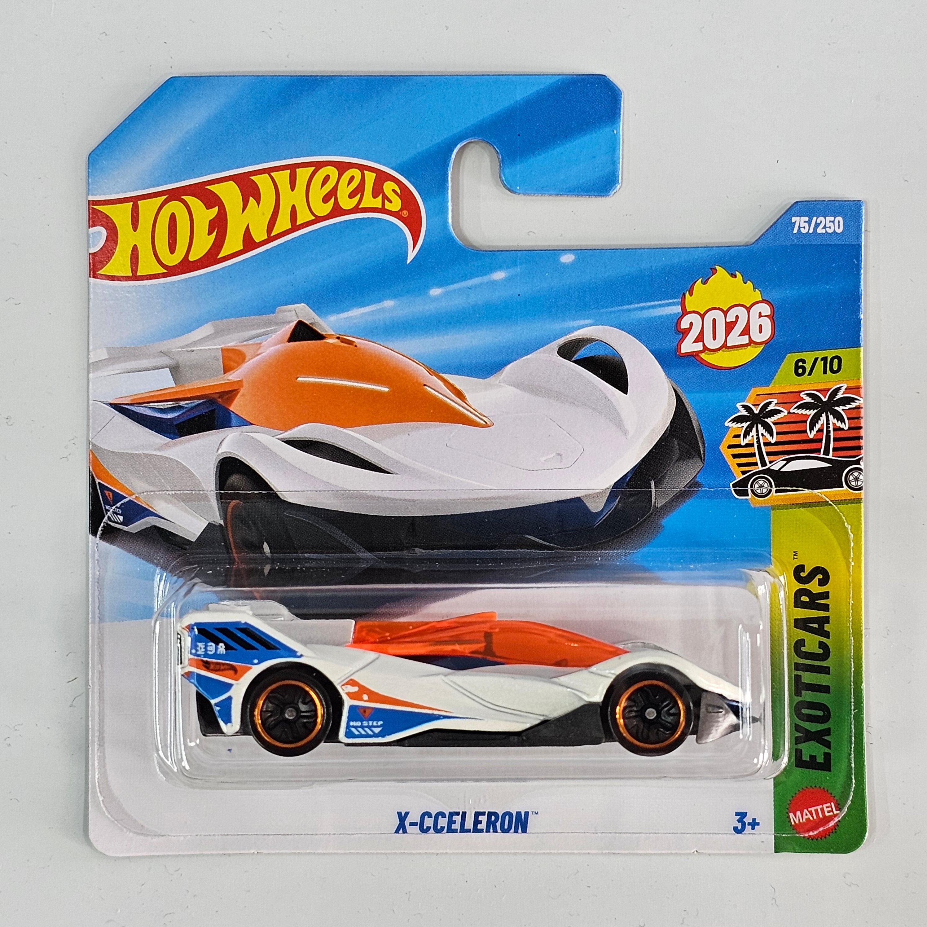 HOT WHEELS X-CCELERON CASE D 2026 MAINLINE