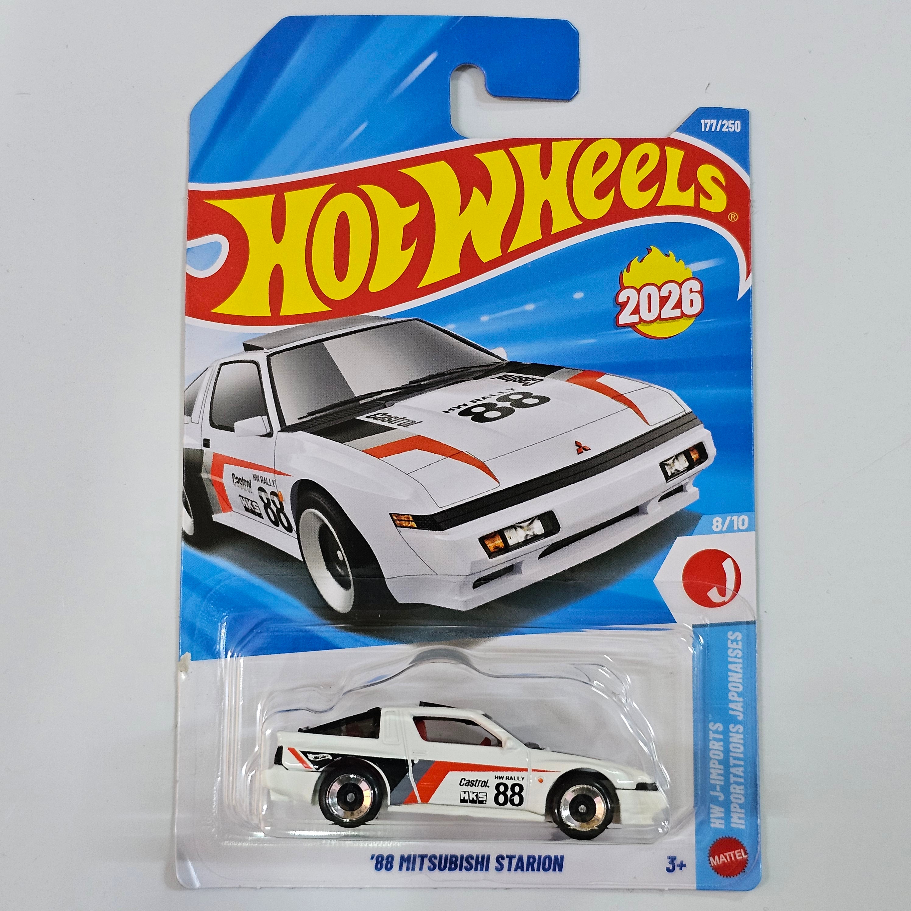 HOT WHEELS '88 MITSUBISHI STARION CASE J 2026 MAINLINE