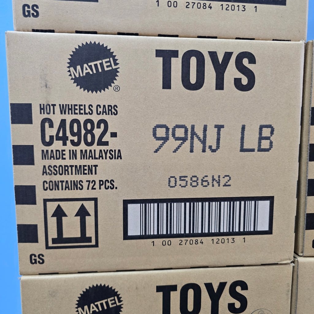 HOT WHEELS MAINLINE CASE J 2026 72pcs IN SEALED BOX