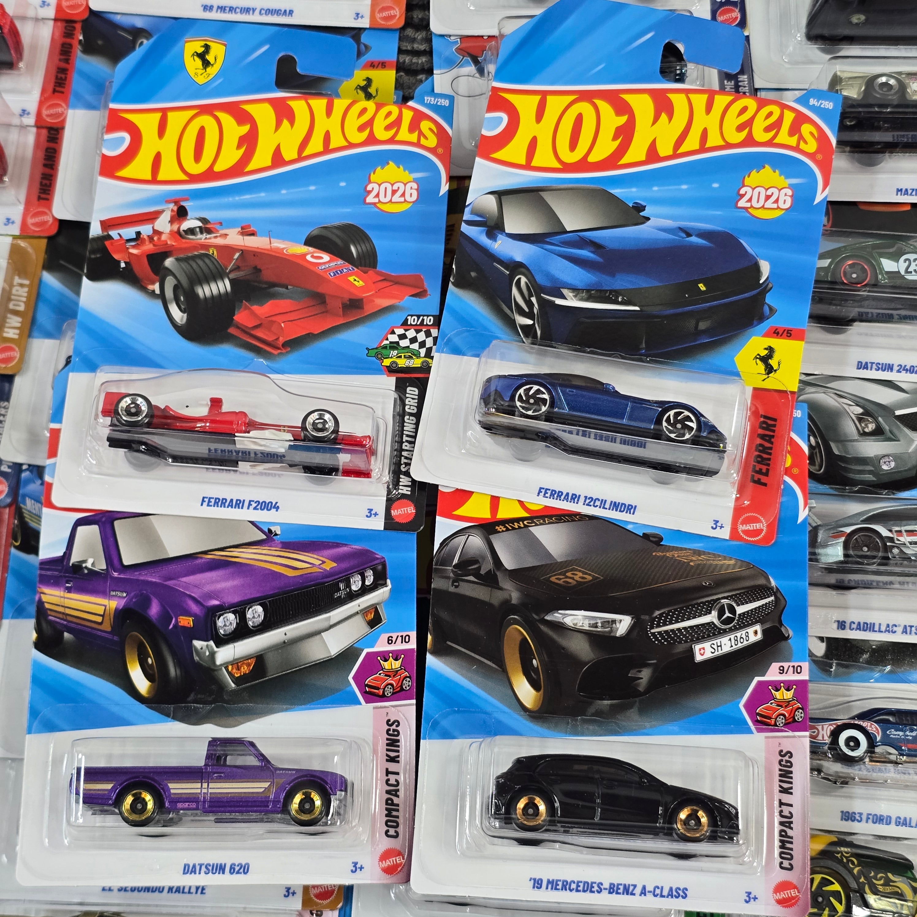 HOT WHEELS MAINLINE CASE N 2026 72pcs IN SEALED BOX
