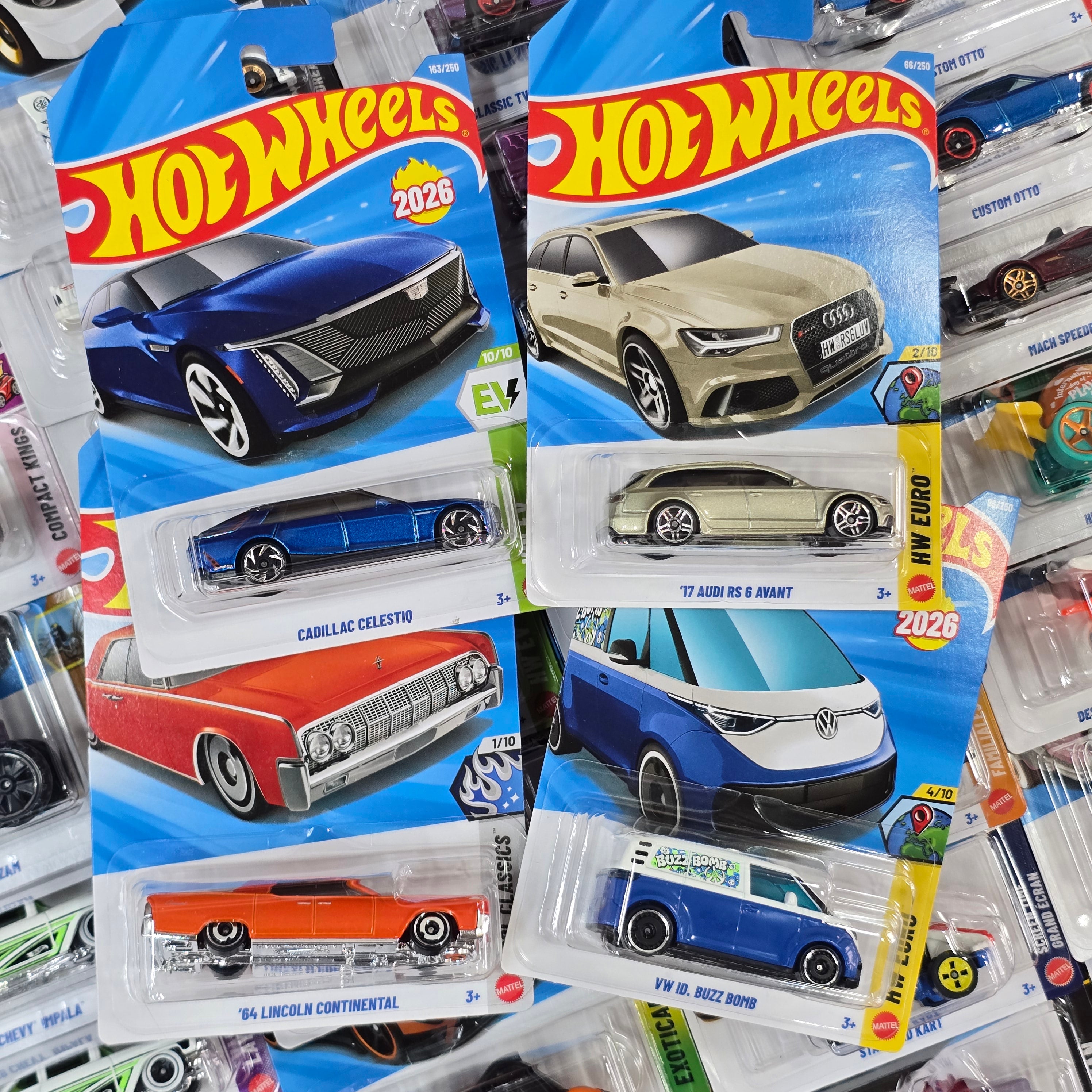 HOT WHEELS MAINLINE CASE H 2026 72pcs IN SEALED BOX