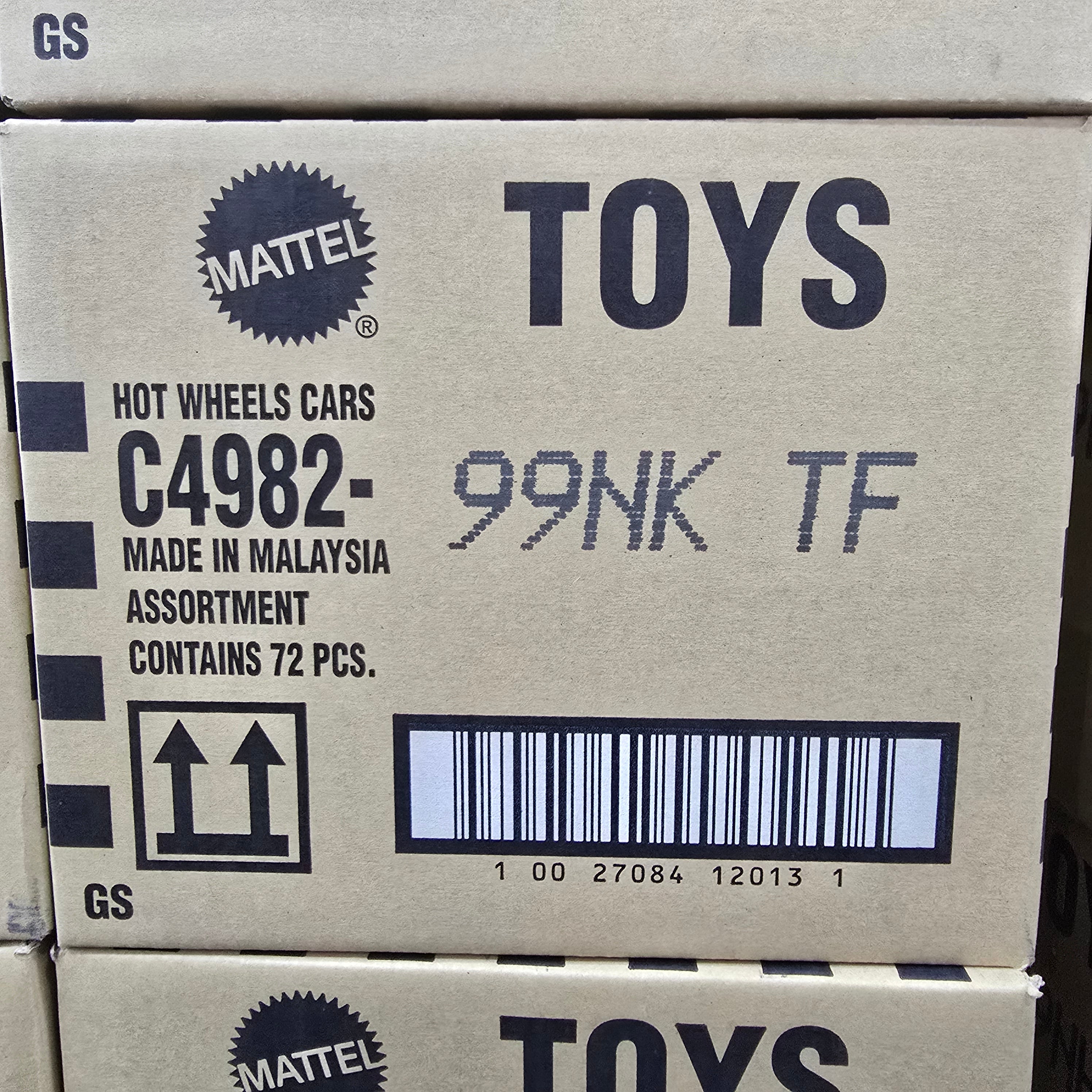 HOT WHEELS MAINLINE CASE K 2026 72pcs IN SEALED BOX