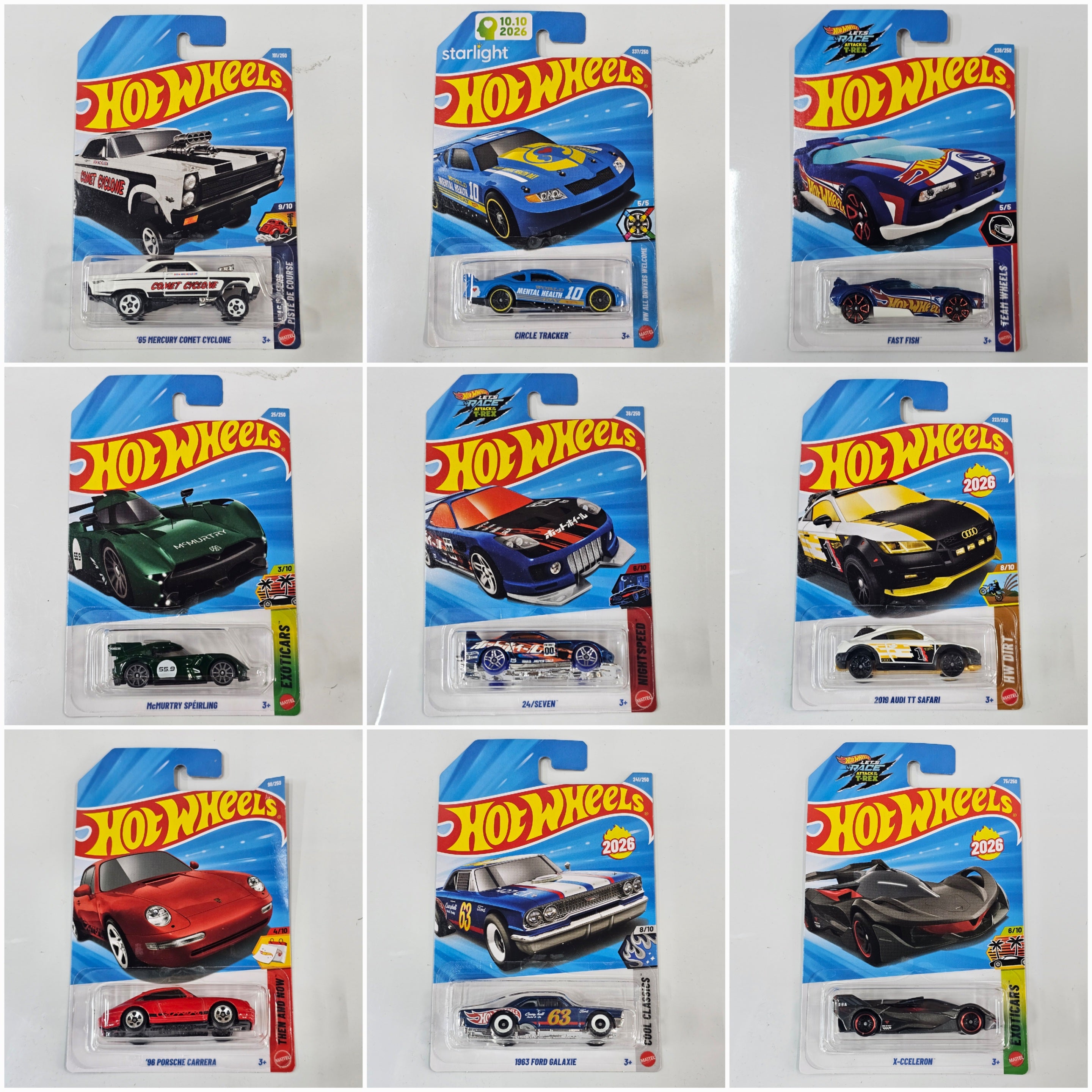 HOT WHEELS MAINLINE CASE N 2026 72pcs IN SEALED BOX