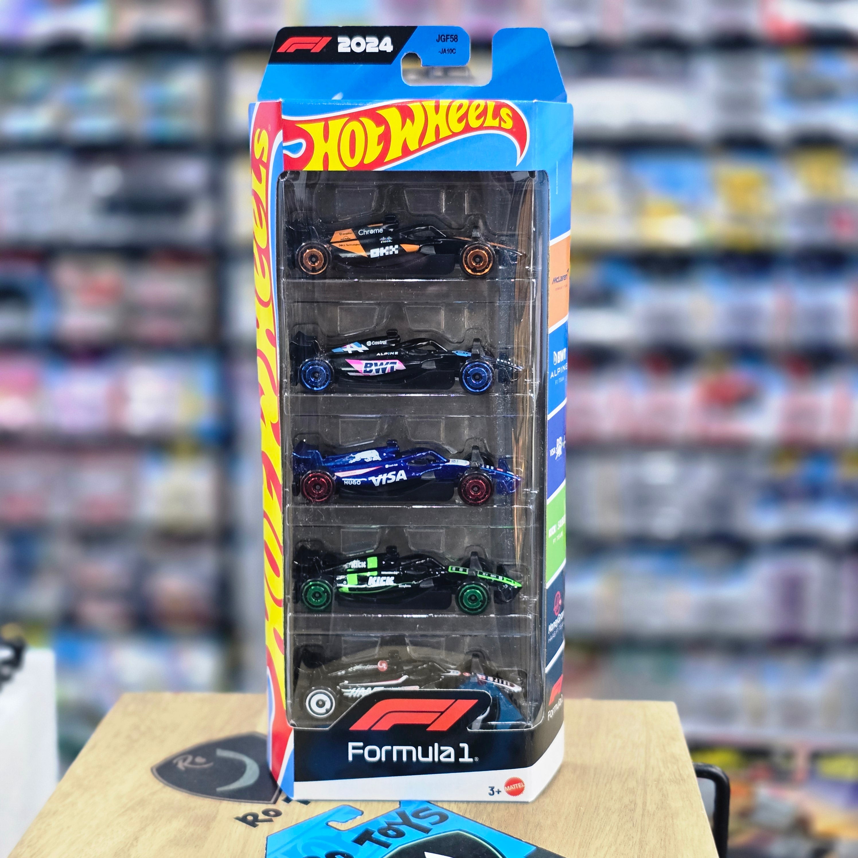 HOT WHEELS F1 5 PACK FORMULA 1
