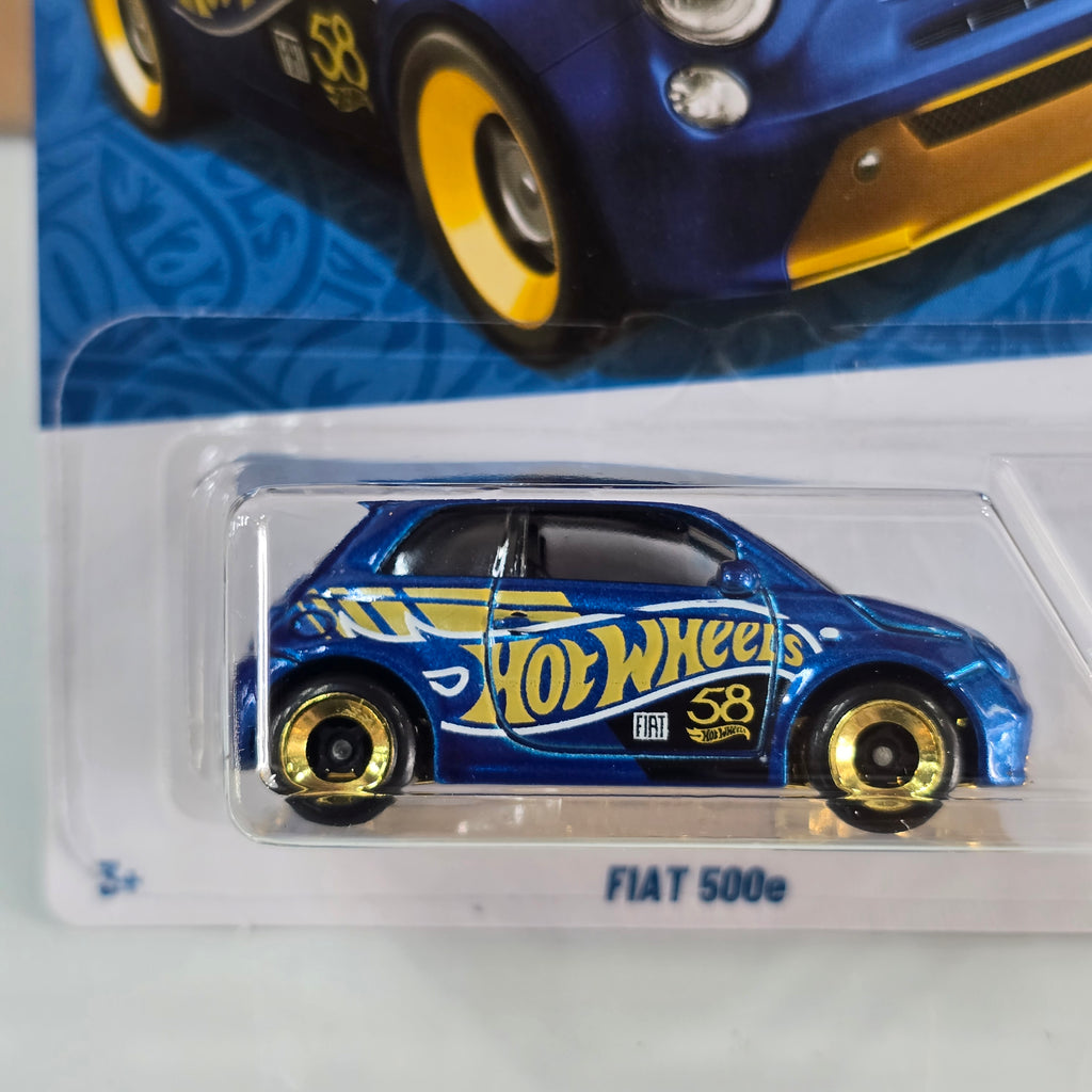 HOT WHEELS 2026 58th ANNIVERSARY BLUE AND GOLD CHROME PEARL COMPLETE SET DASH K