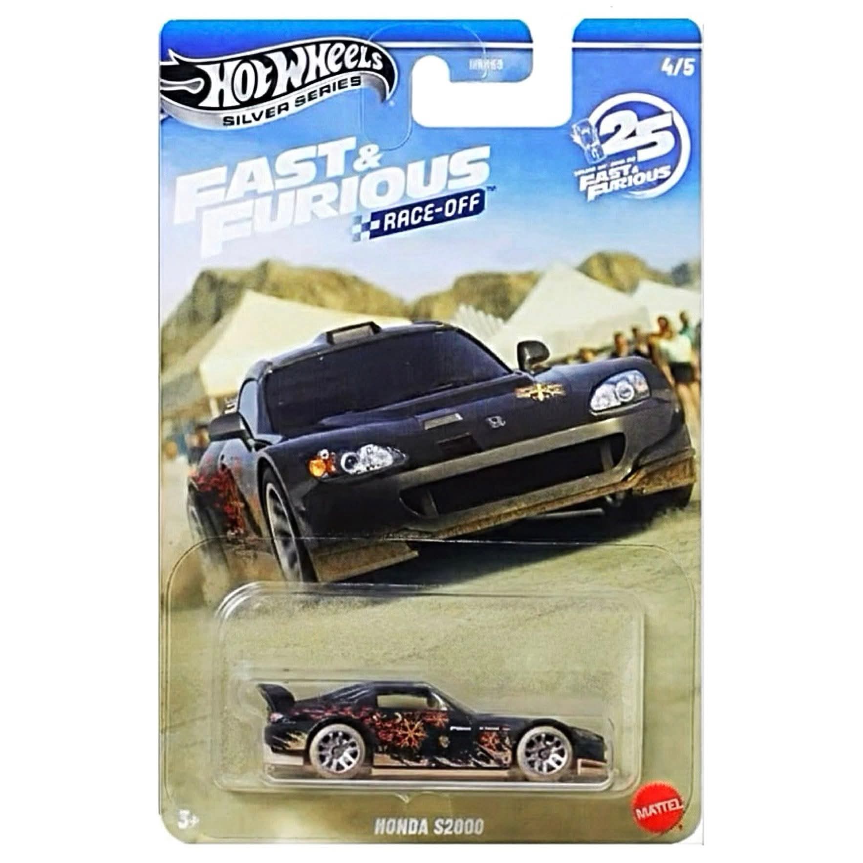 [PRE ORDER] HOT WHEELS EXCLUSIVE SILVER SERIES FAST AND FURIOUS RACE OFF 2026 COMPLETE SET 5PCS