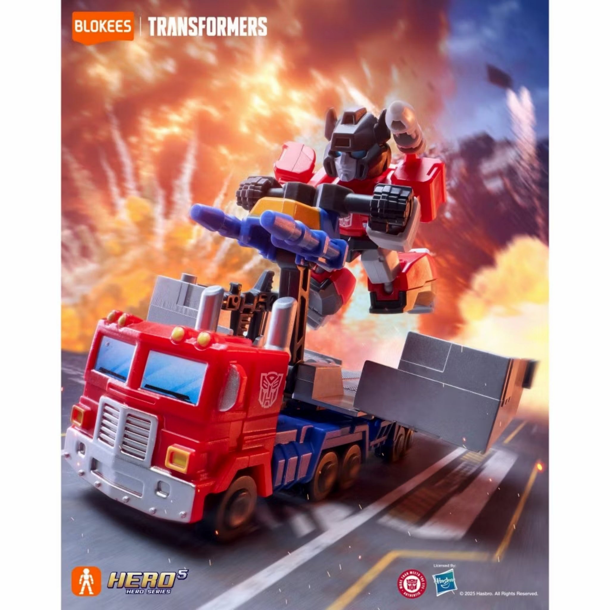 Blokees Transformers Defender Version 05 Traitor to Tyranny