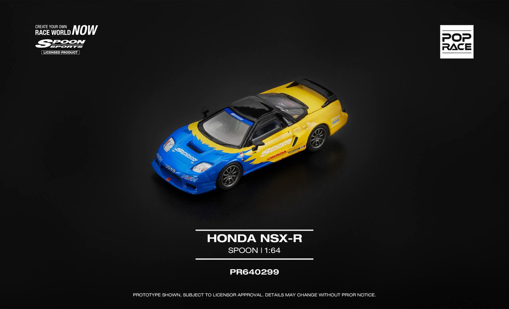 [PRE ORDER] POP RACE HONDA NSX-R - SPOON CODE PR640299