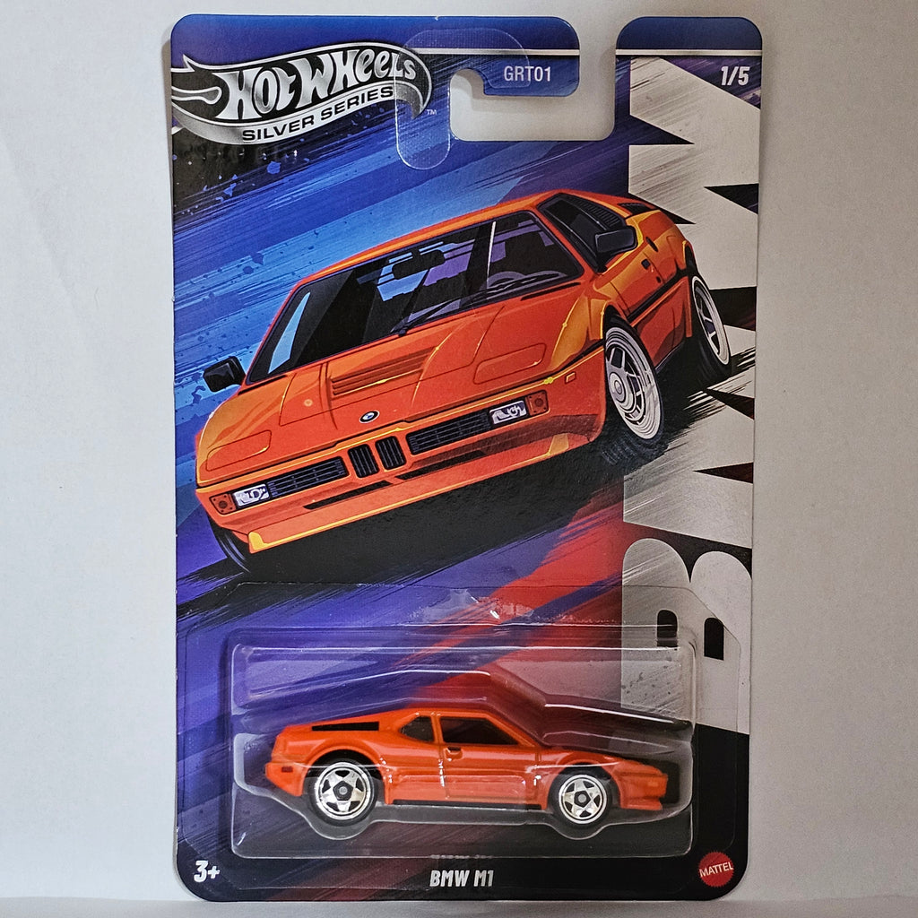 HOT WHEELS BMW M1 EXCLUSIVE SILVER SERIES BMW