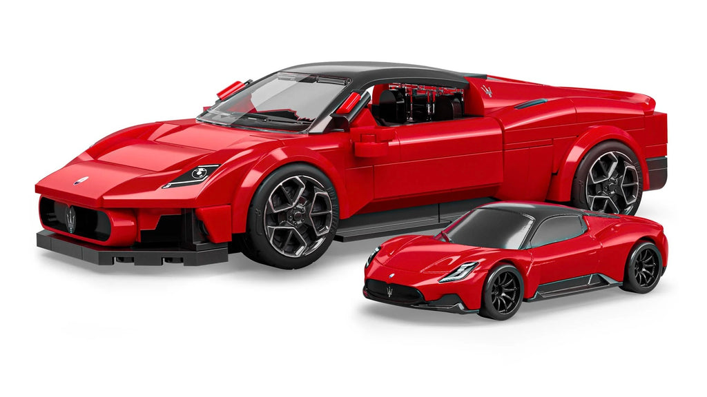 MATTEL BRICK SHOP HOT WHEELS SPEED SERIES MASERATI MC20 BUILDING SET