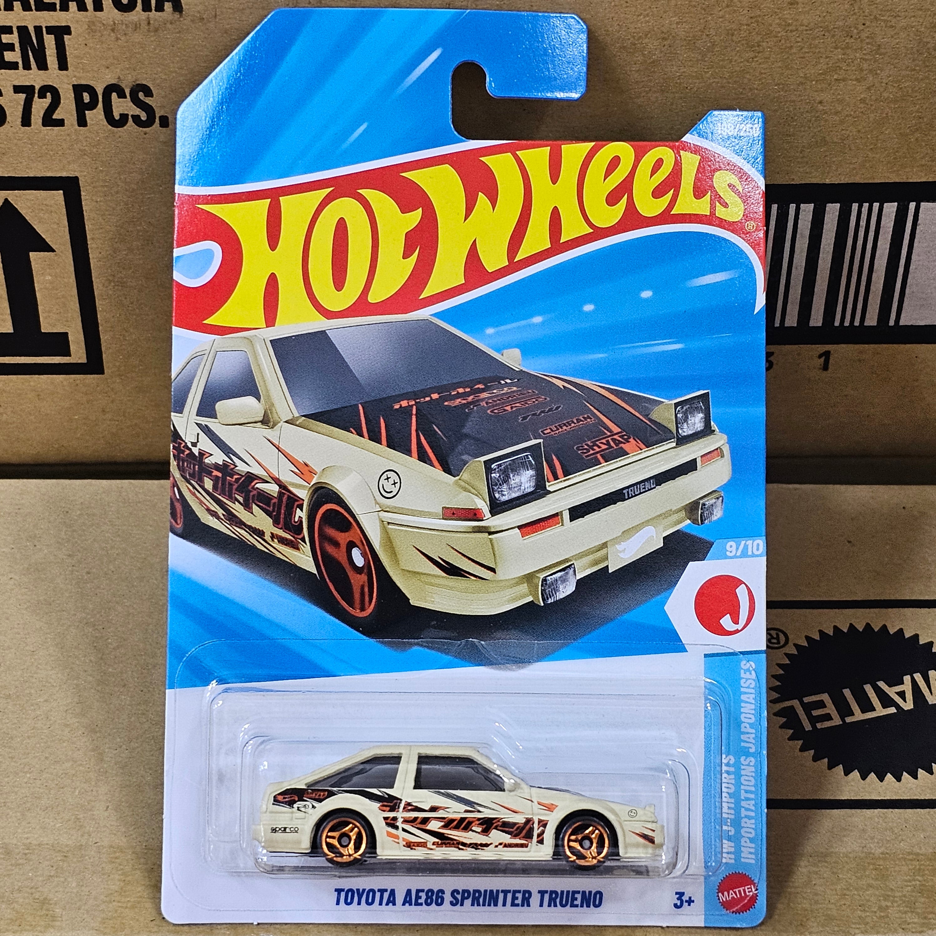 HOT WHEELS TOYOTA AE86 SPRINTER TRUENO CASE Q 2026 MAINLINE