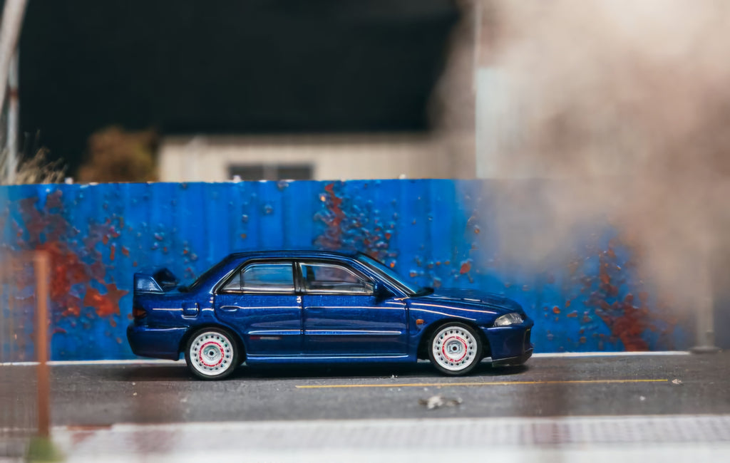 [PRE ORDER] TARMAC WORKS 1/64 MITSUBISHI LANCER GSR EVOLUTION II CODE T64G-049-BL