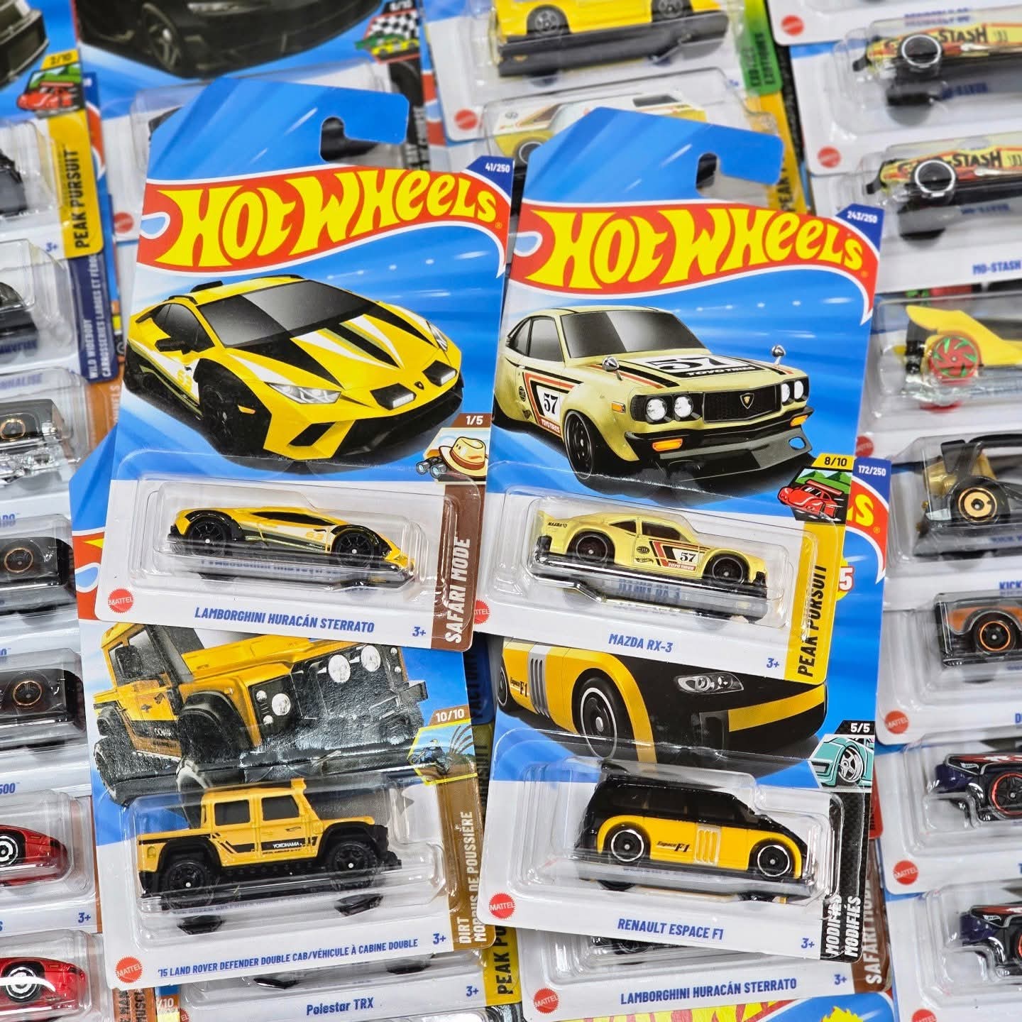 HOT WHEELS MAINLINE CASE Q 2025 72pcs IN SEALED BOX