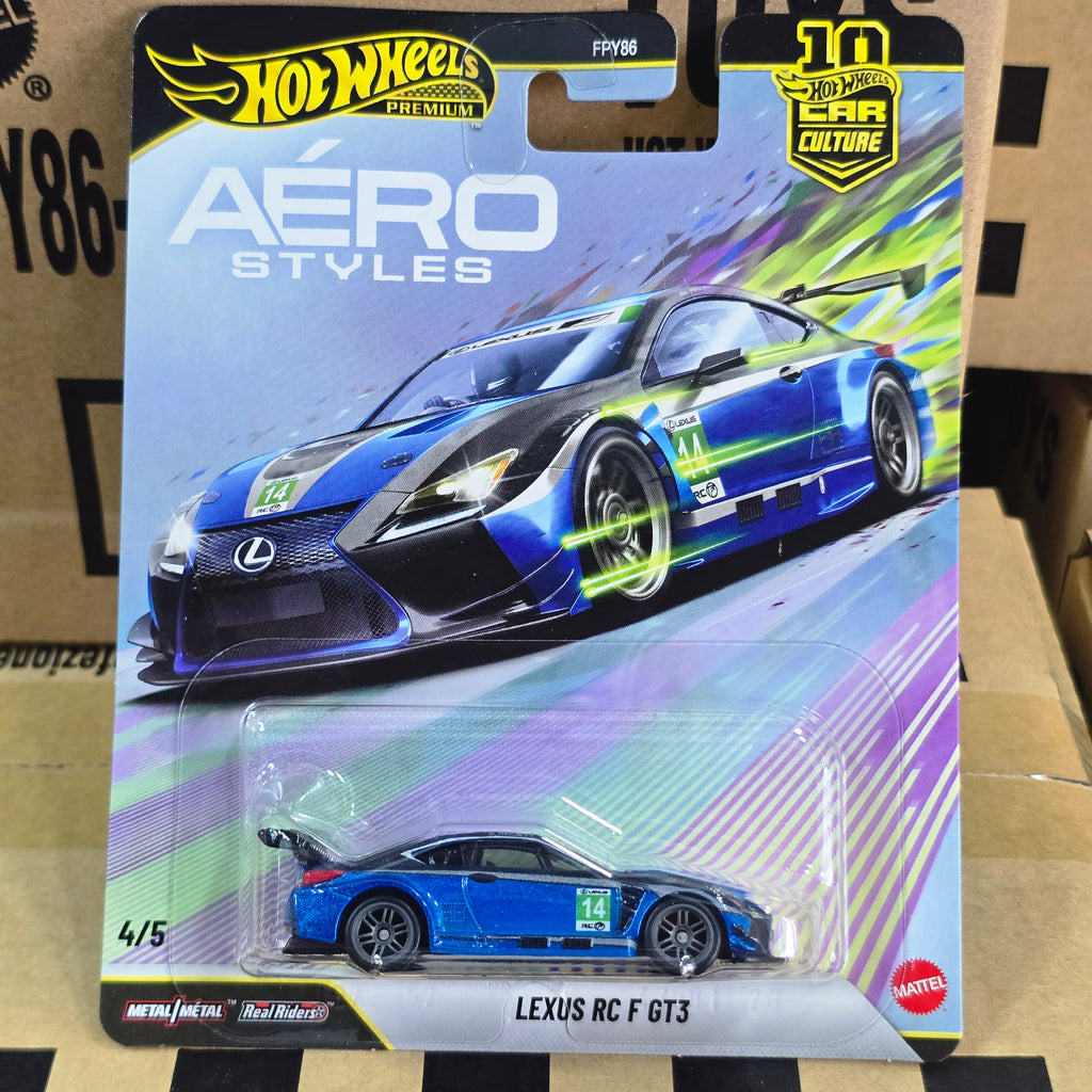 HOT WHEELS PREMIUM AERO STYLE COMPLETE SET OF 5PCS